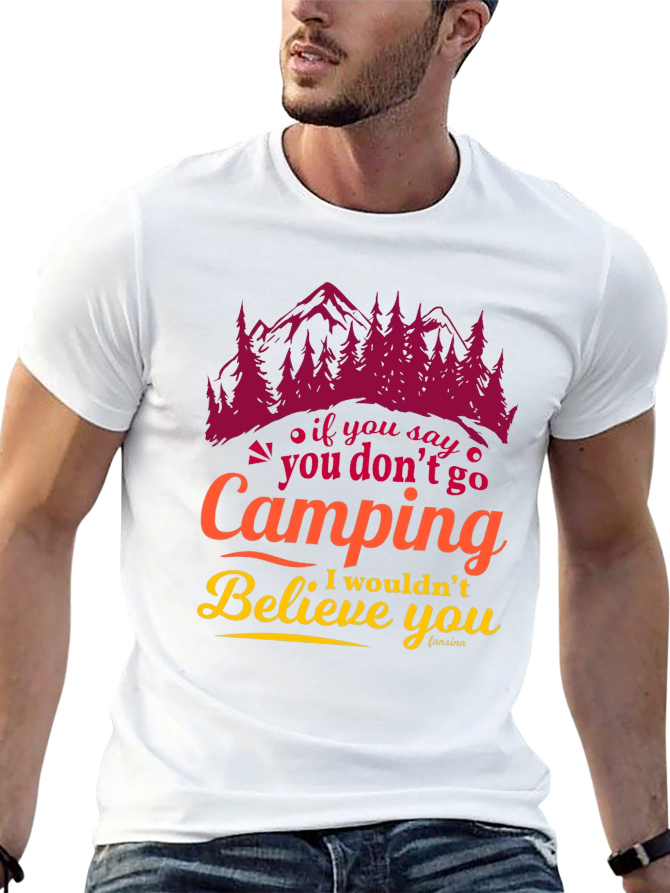 Camping Graphic Tee - Believe You Camping Lover