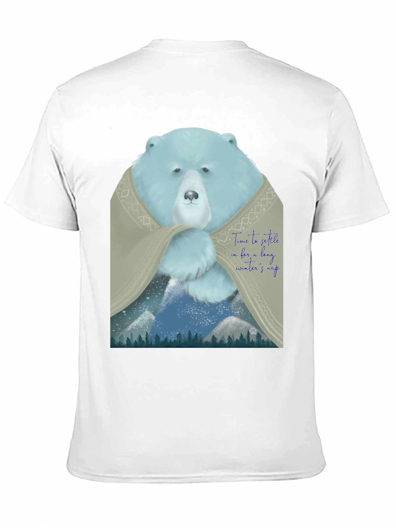 Bear Winter Nap Graphic Tee
