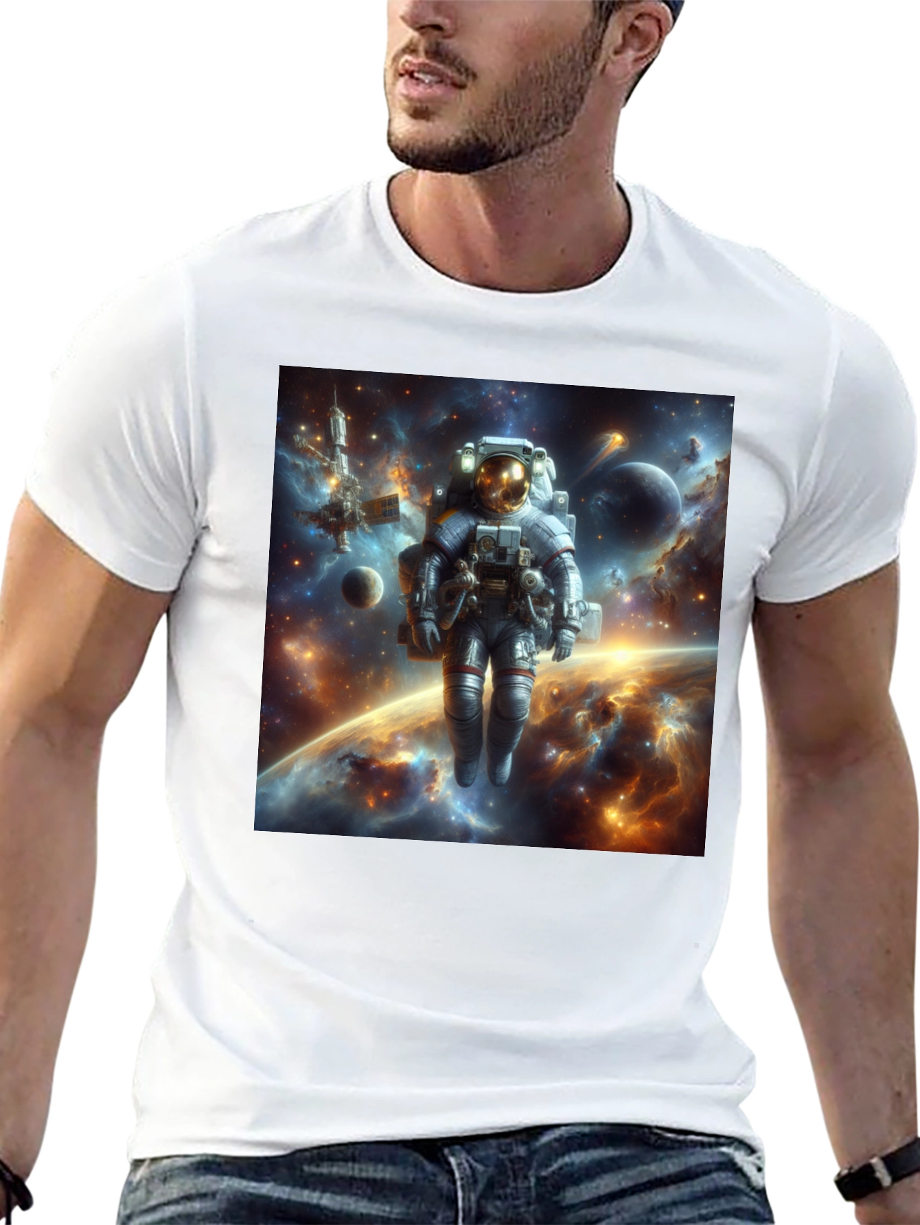 Astronaut Space Galaxy T-Shirt