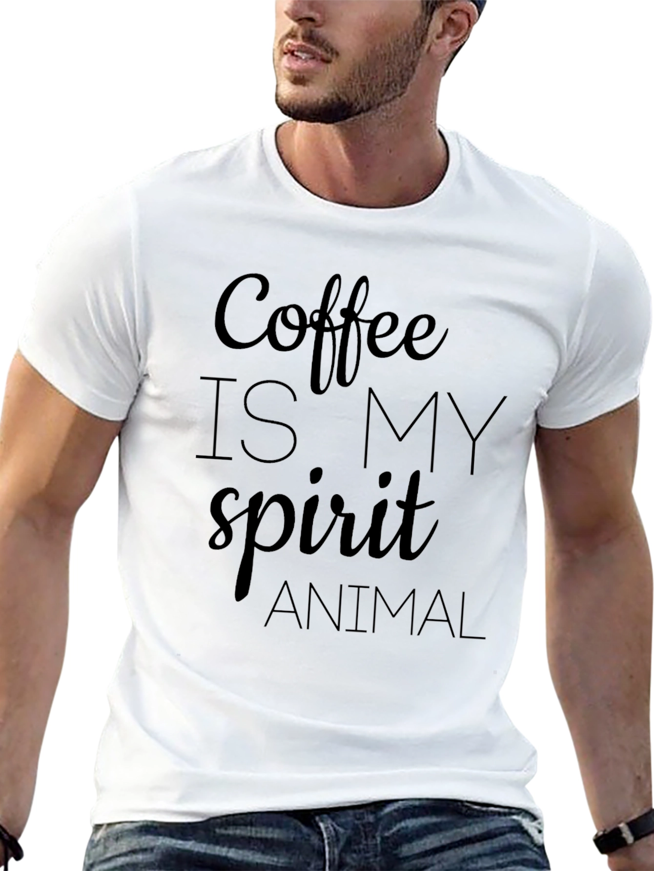 Coffee is My Spirit Animal T-Shirt