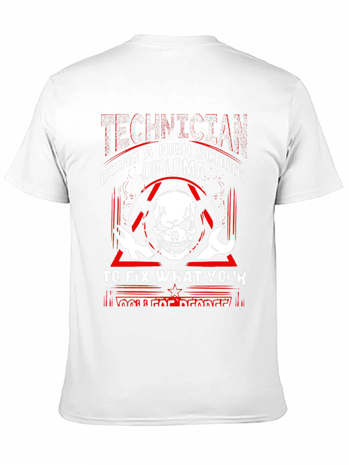 Technician High School Diploma T-Shirt