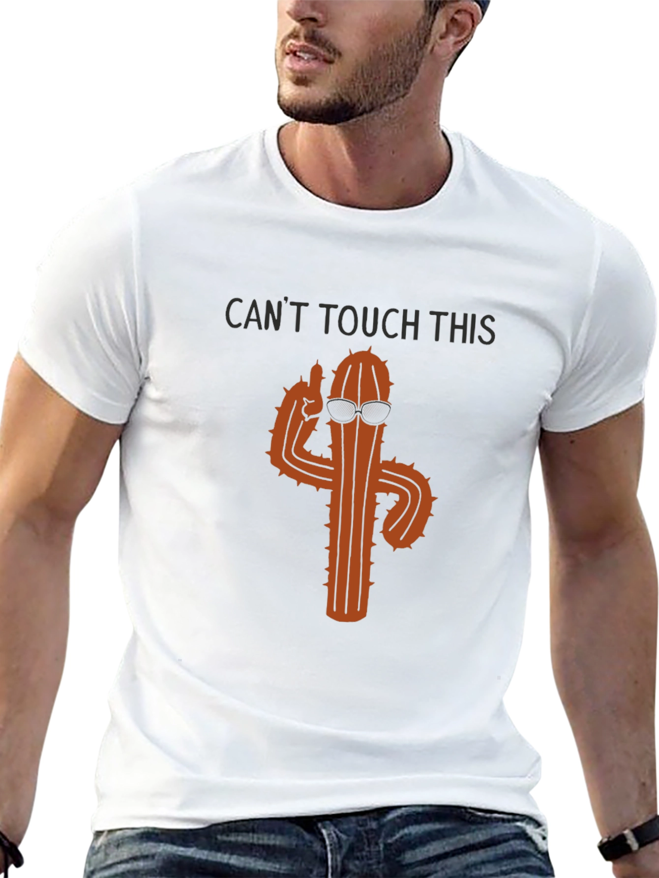 Cactus Cool T-Shirt - Dont Touch This Graphic Tee