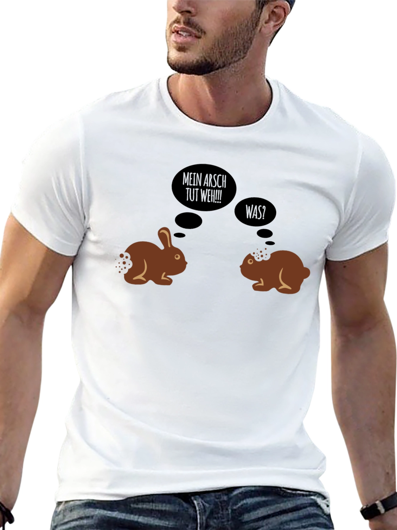 Funny Easter Bunny Pain T-Shirt