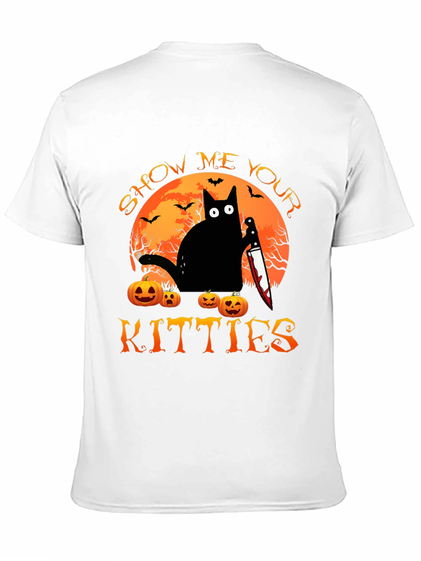 Show Me Your Kitties Halloween T-Shirt