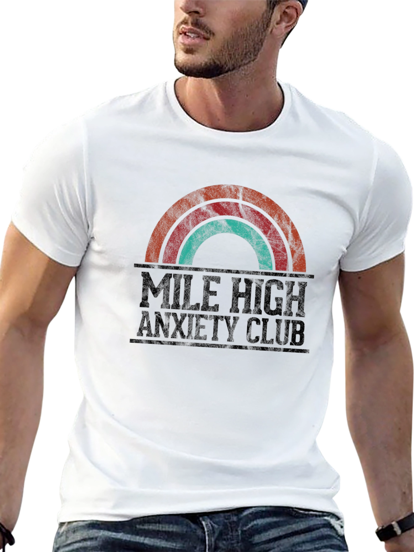 Mile High Anxiety Club Graphic T-Shirt