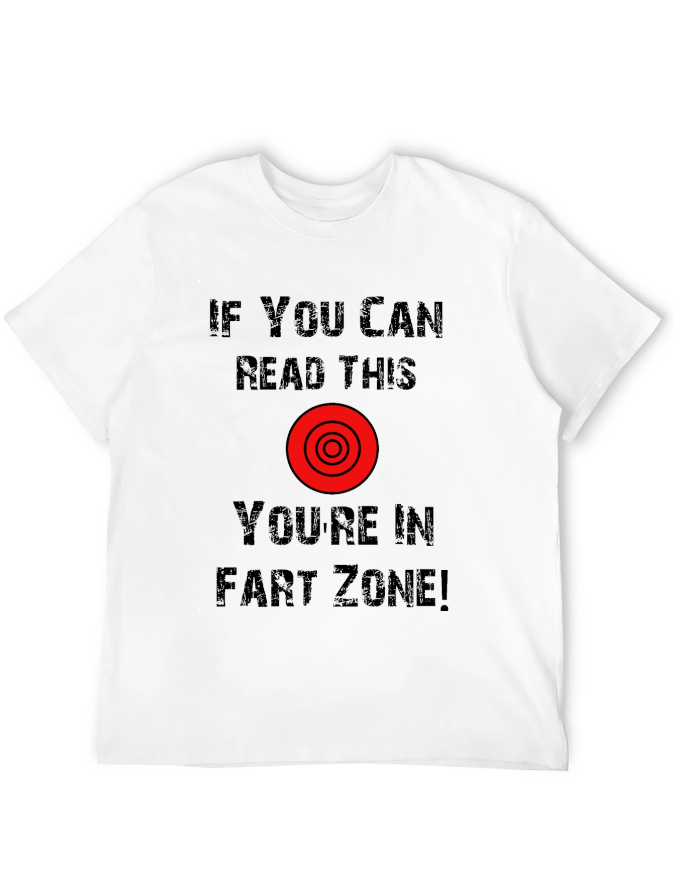Funny Fart Zone T-Shirt - Novelty Gag Gift Tee