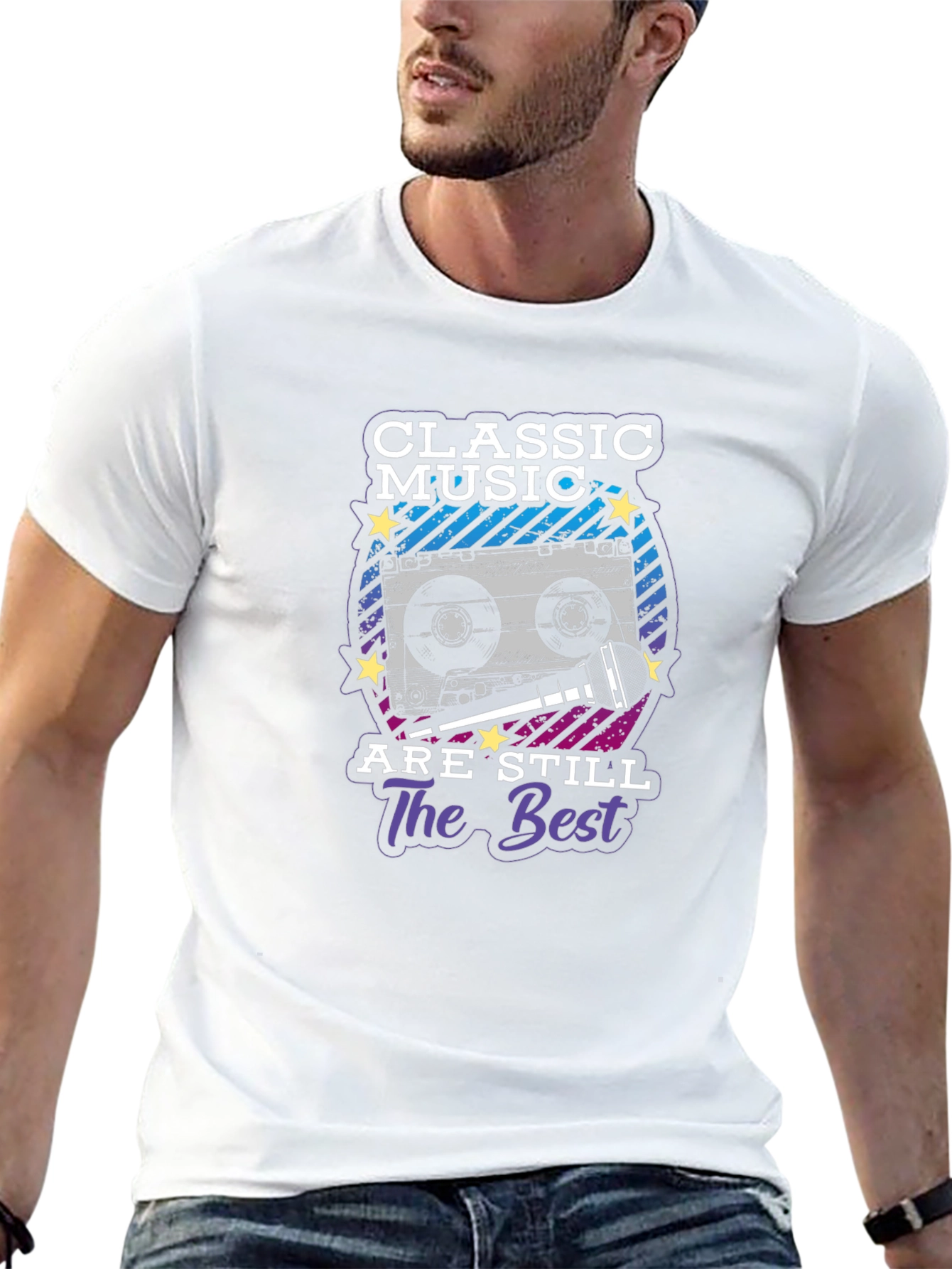 Classic Music Cassette T-Shirt