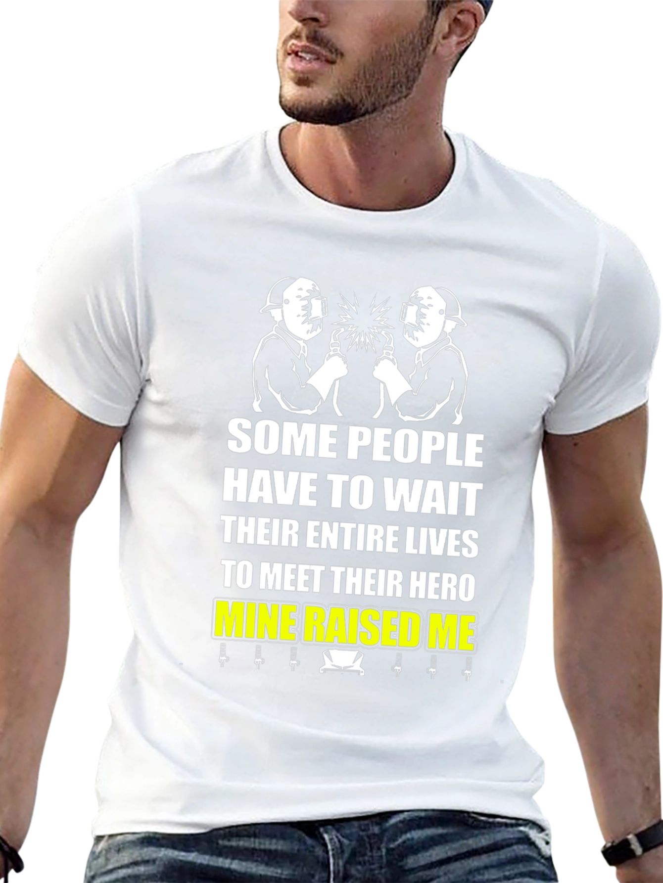 Welder Hero T-Shirt - Fathers Day Gift
