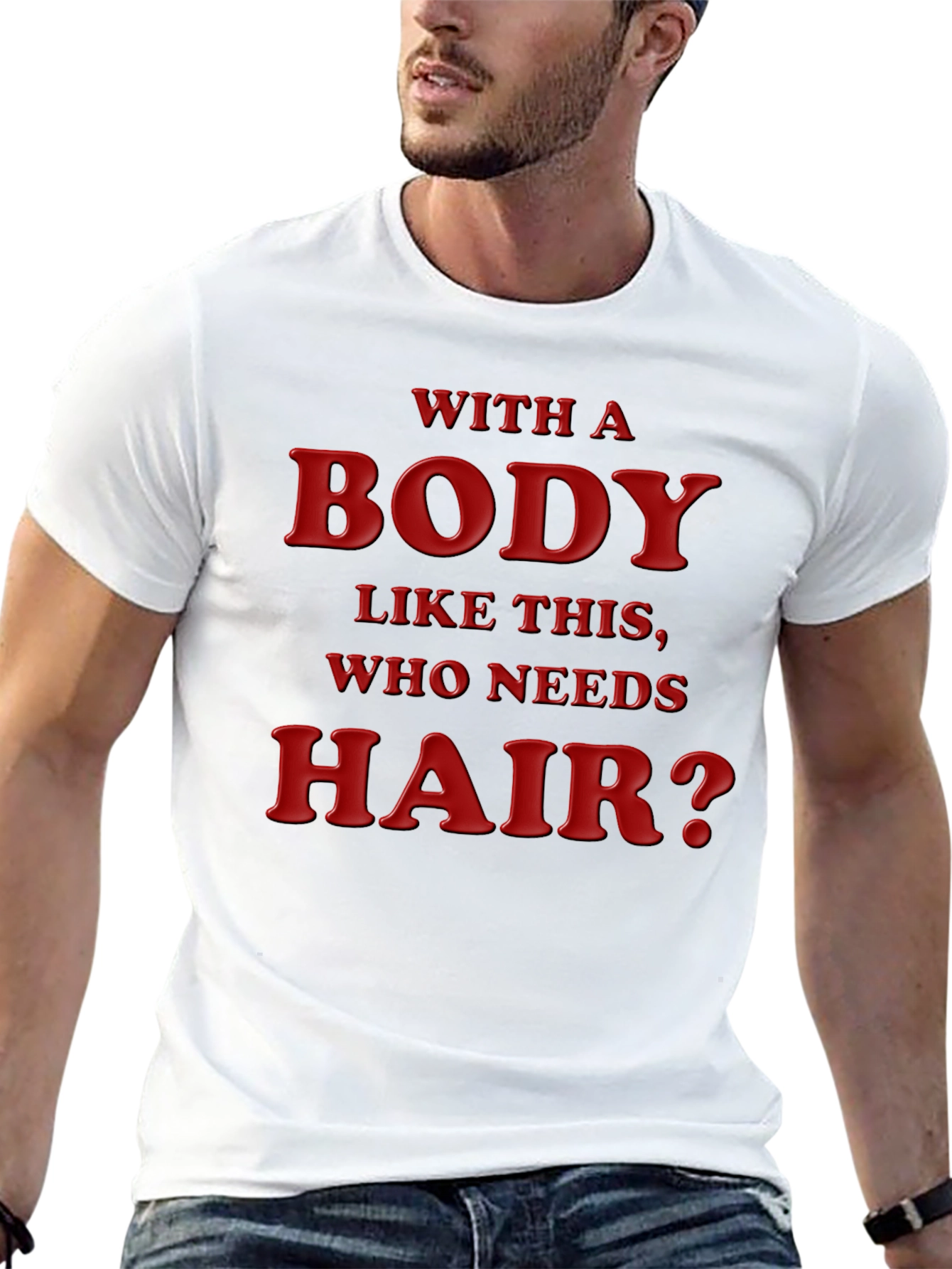 Humorous Baldness Acceptance T-Shirt