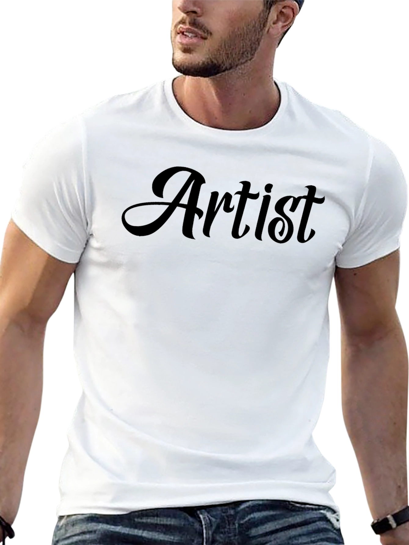 Artist Graphic Tee - Classic Black
