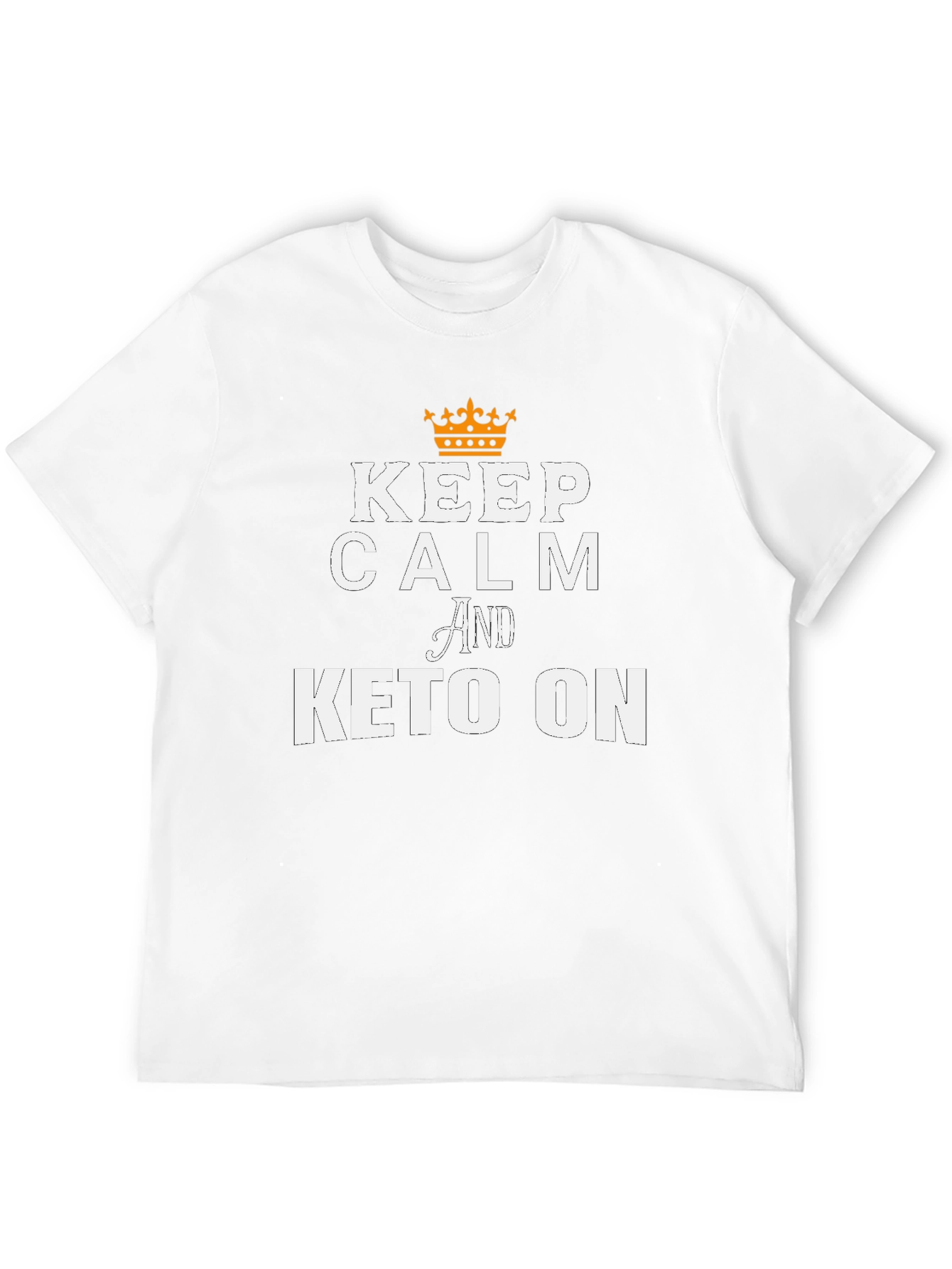 Keep Calm and Keto On Graphic Tee