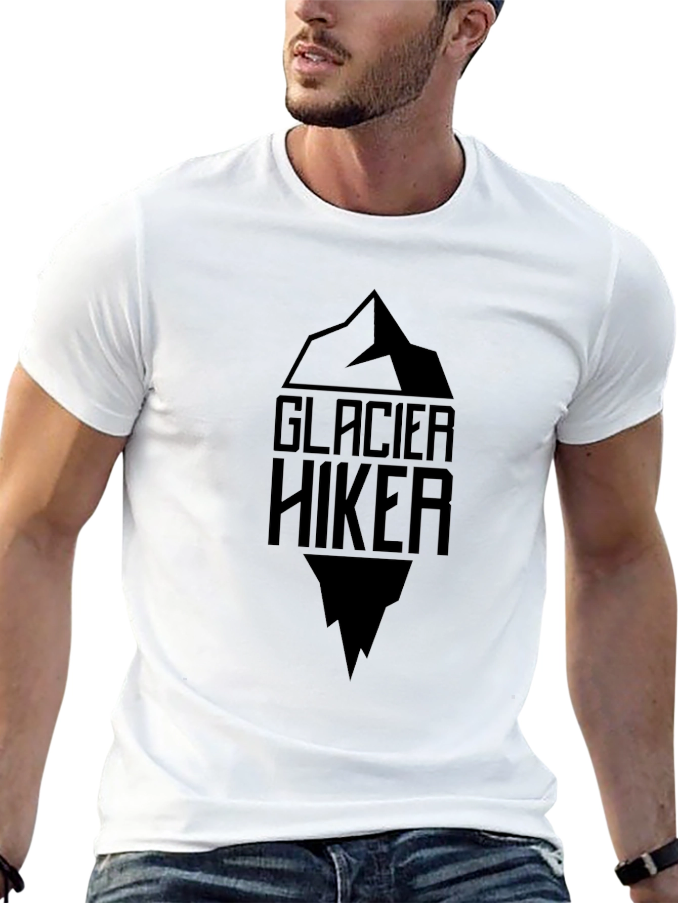 Glacier Hiker Tee - Mountain Adventure Shirt