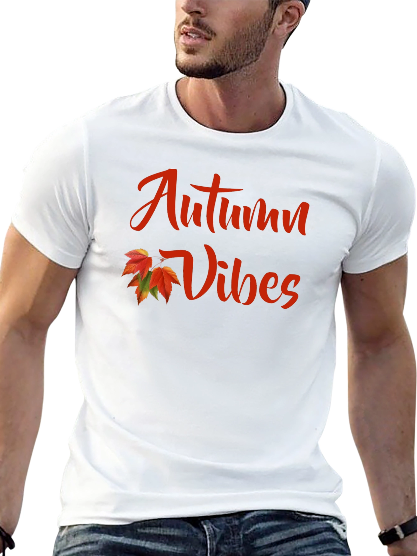 Autumn Vibes Graphic Tee - Stylish Fall Fashion
