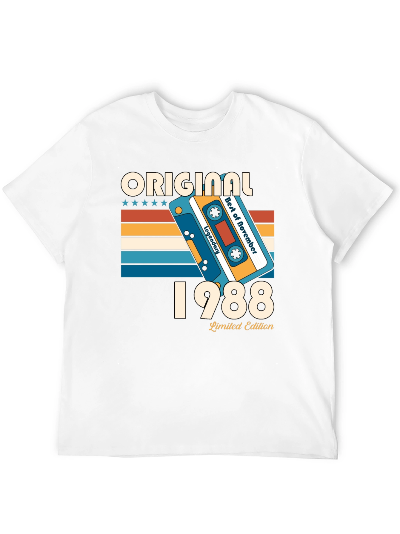 Original 1988 Limited Edition Birthday T-Shirt