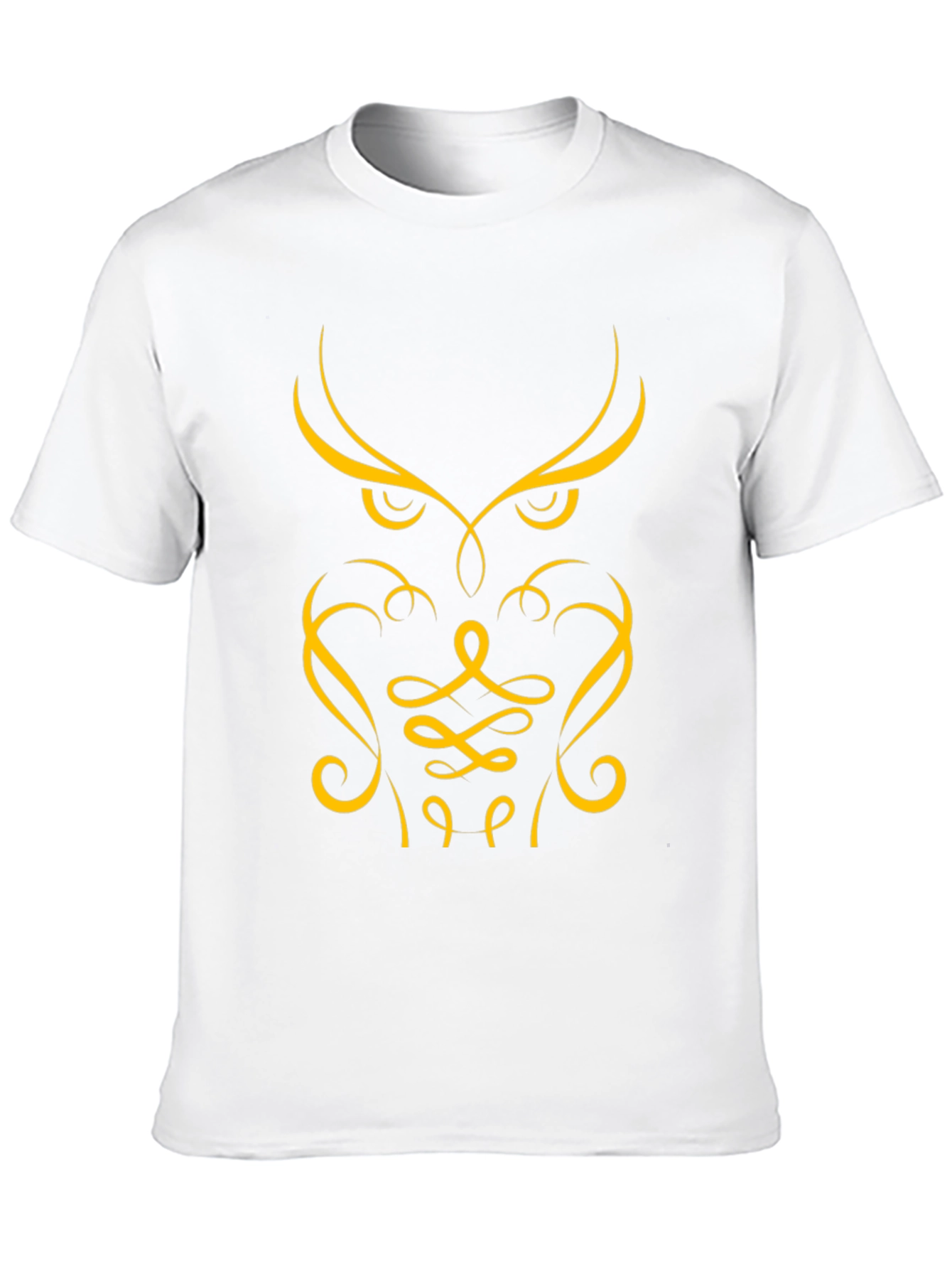 Owl Graphic Tee - Stylish Black T-Shirt