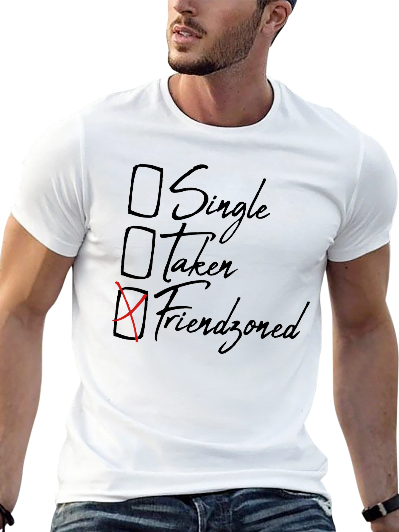 Friendzoned T-Shirt - Humorous Relationship Status Tee