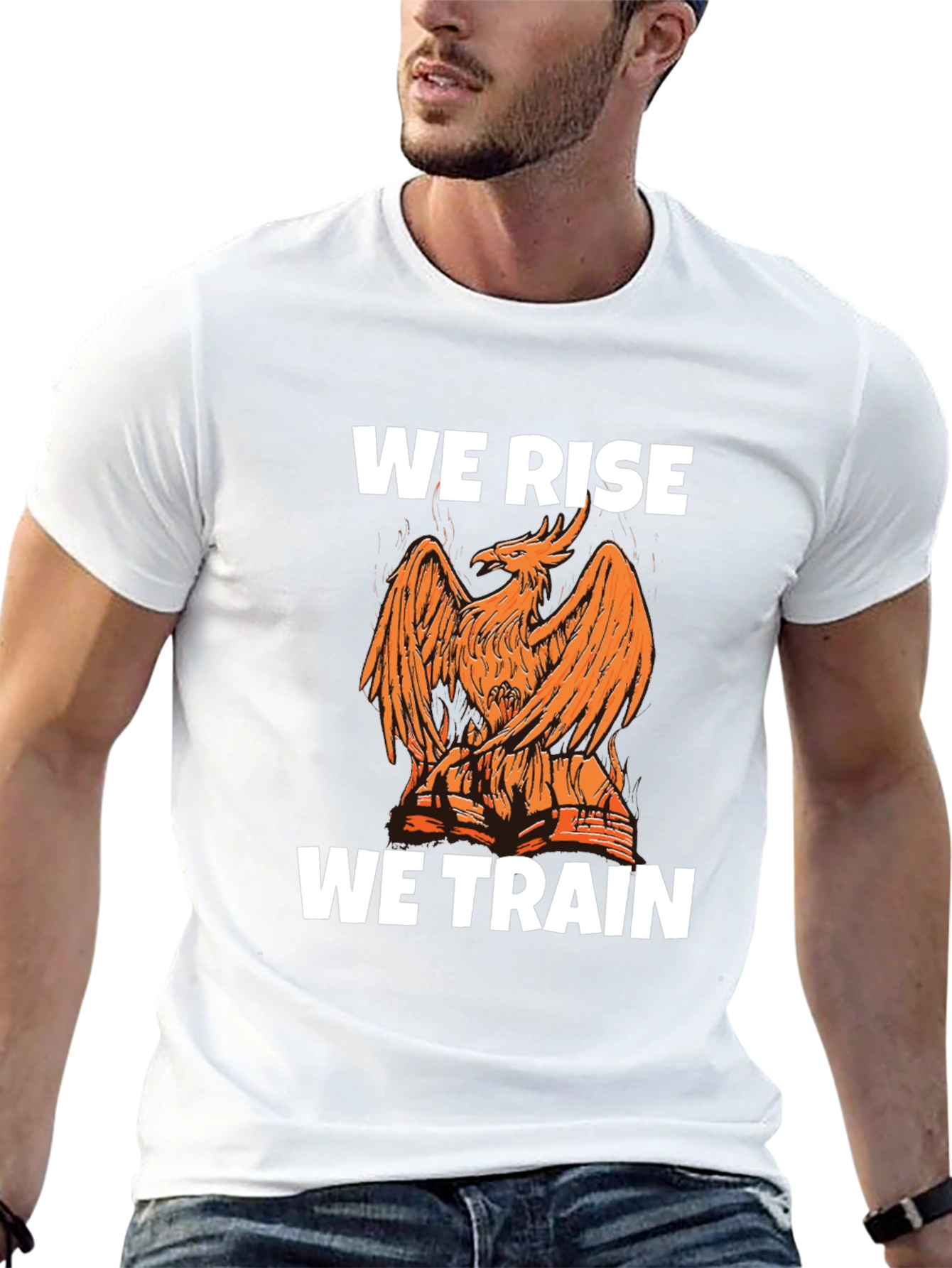 We Rise We Train Phoenix Graphic Tee