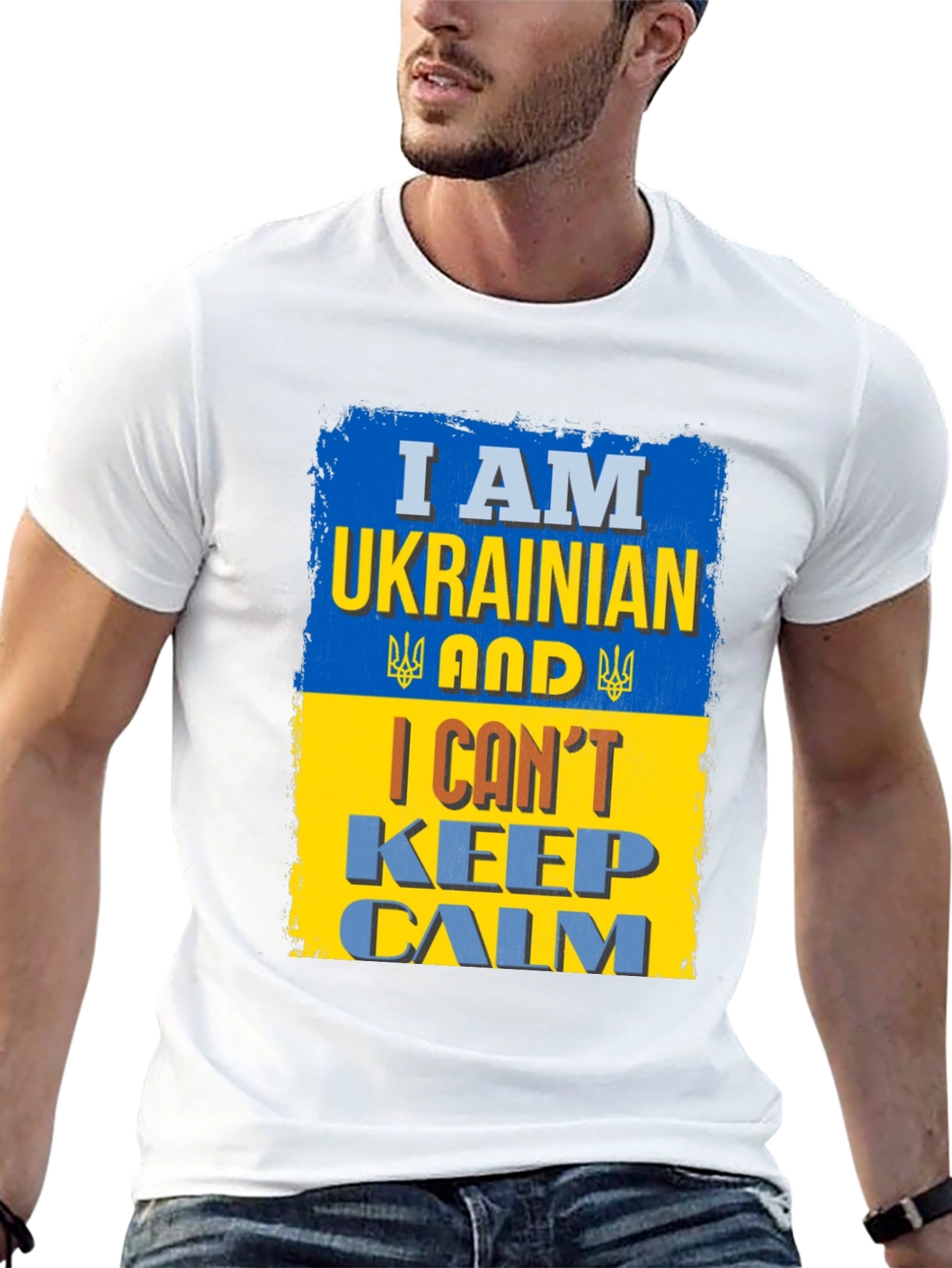 I Am Ukrainian And I Cant Keep Calm T-Shirt