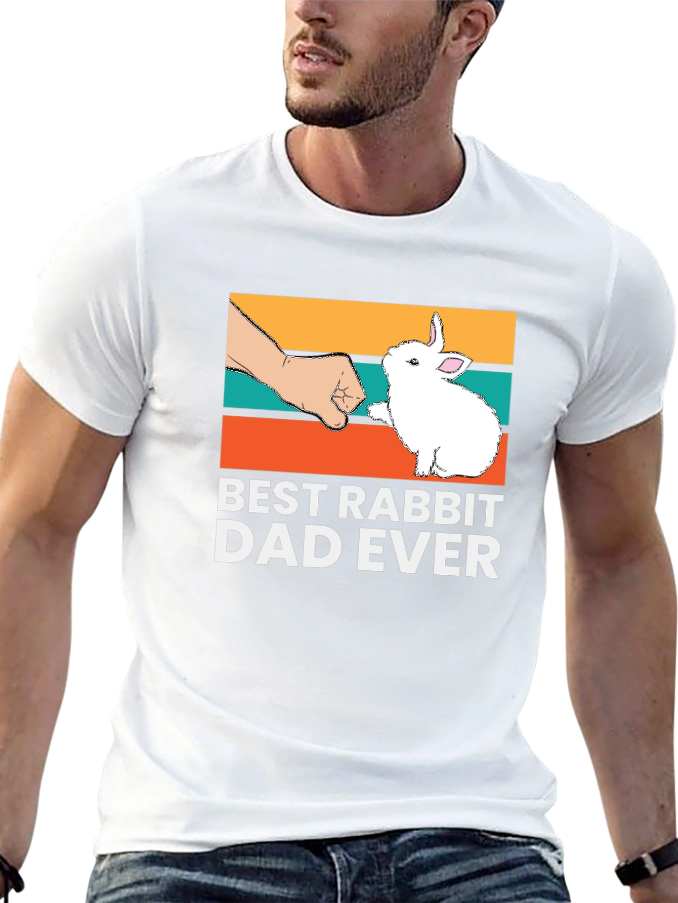 Best Rabbit Dad Ever T-Shirt