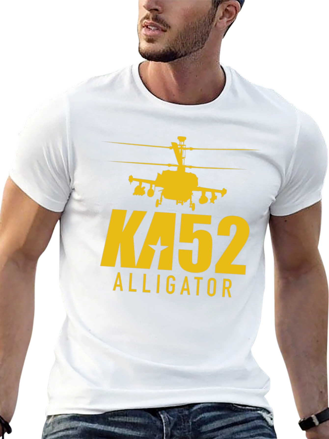 KA-52 Alligator Helicopter Graphic T-Shirt