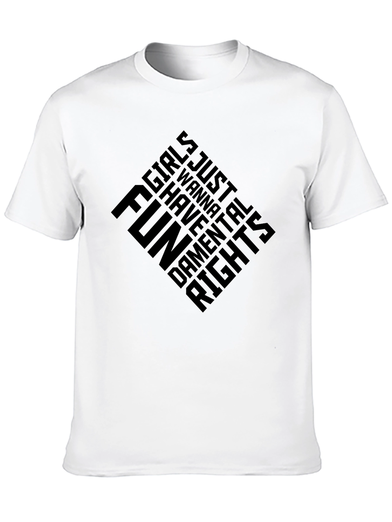 Girls Just Wanna Have FUNdamental Rights T-Shirt
