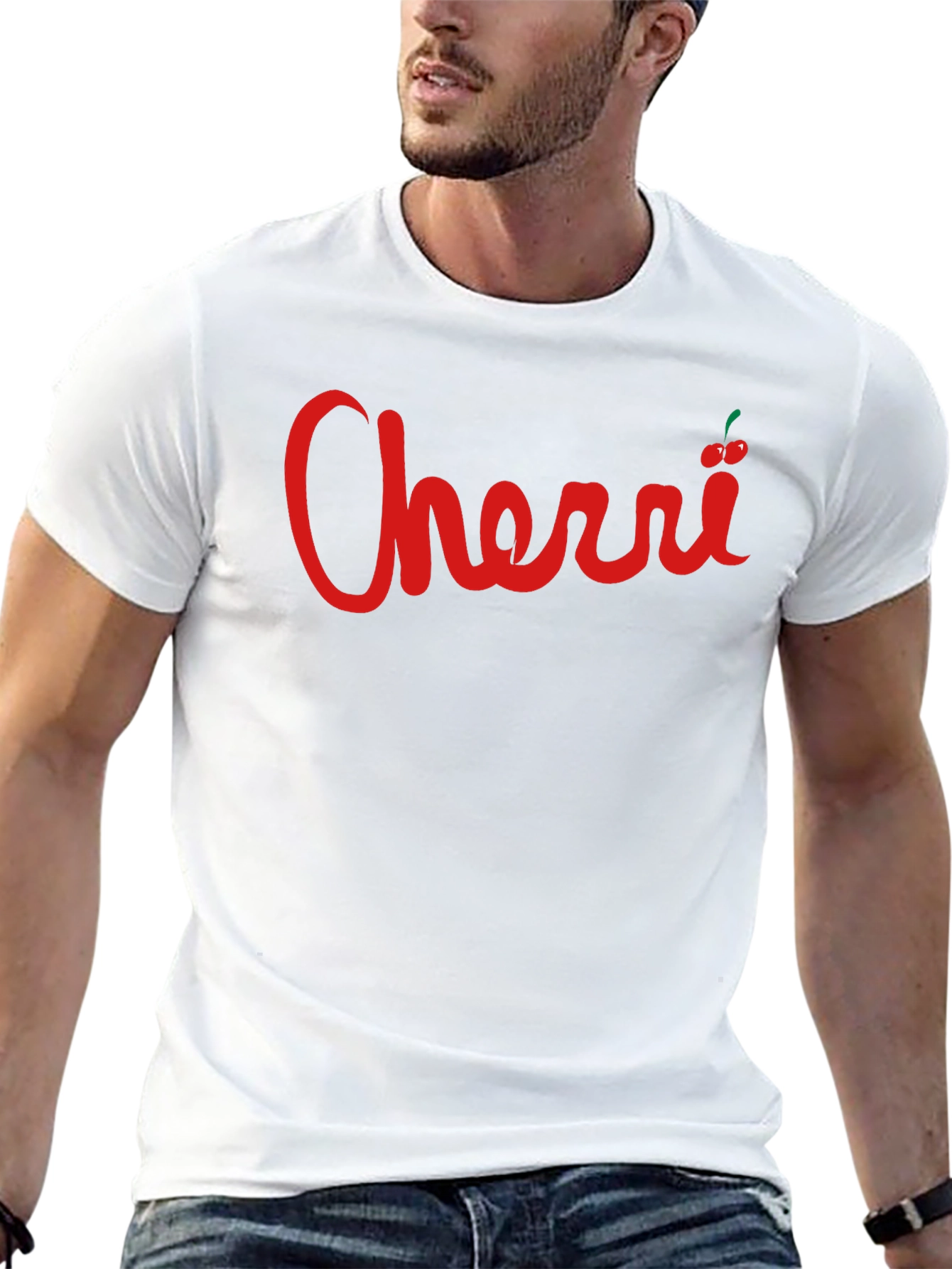 Cherri Graphic Tee - Stylish Unisex Cotton T-Shirt