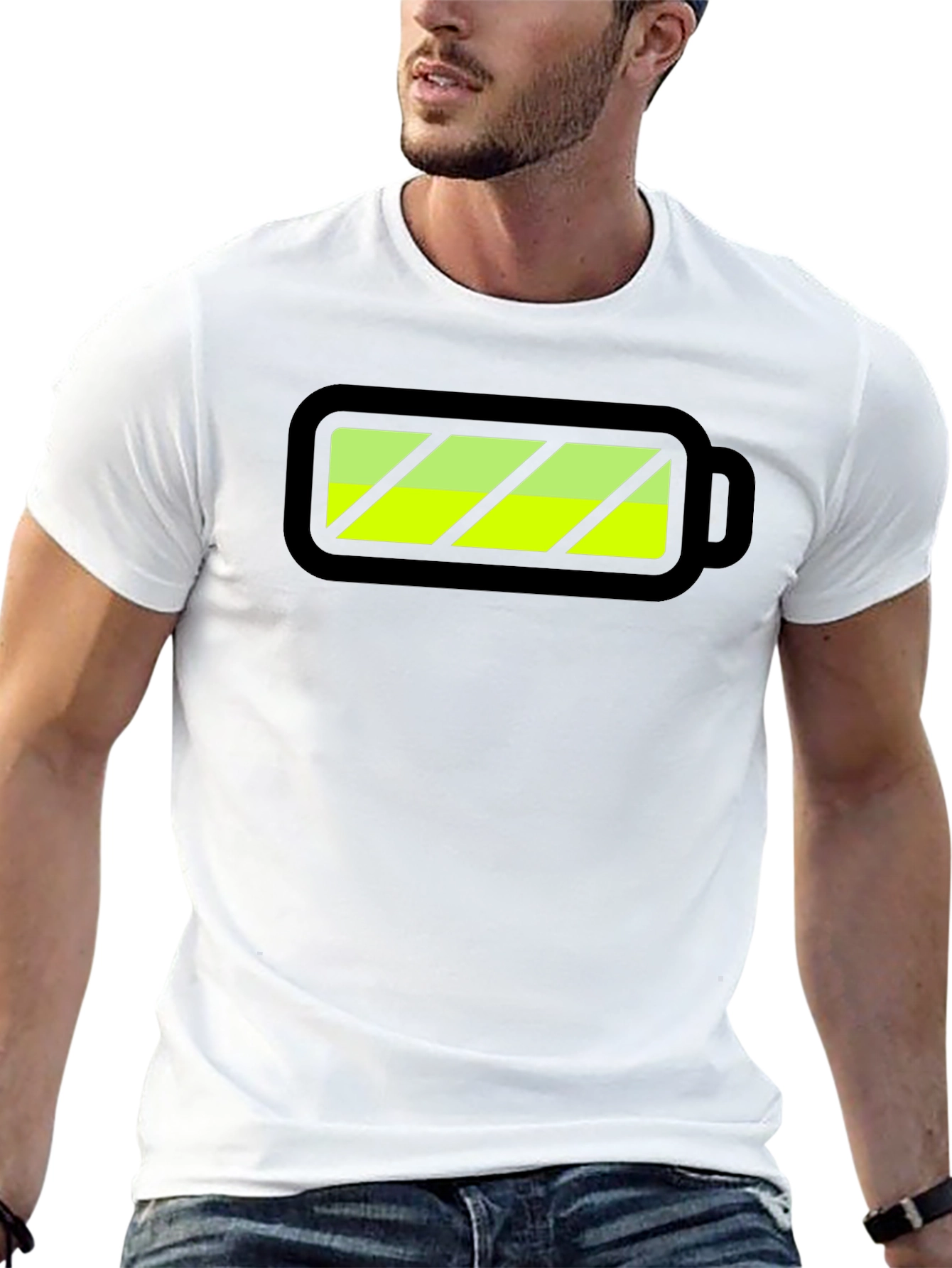 Full Battery T-Shirt - Power Up Your Style!