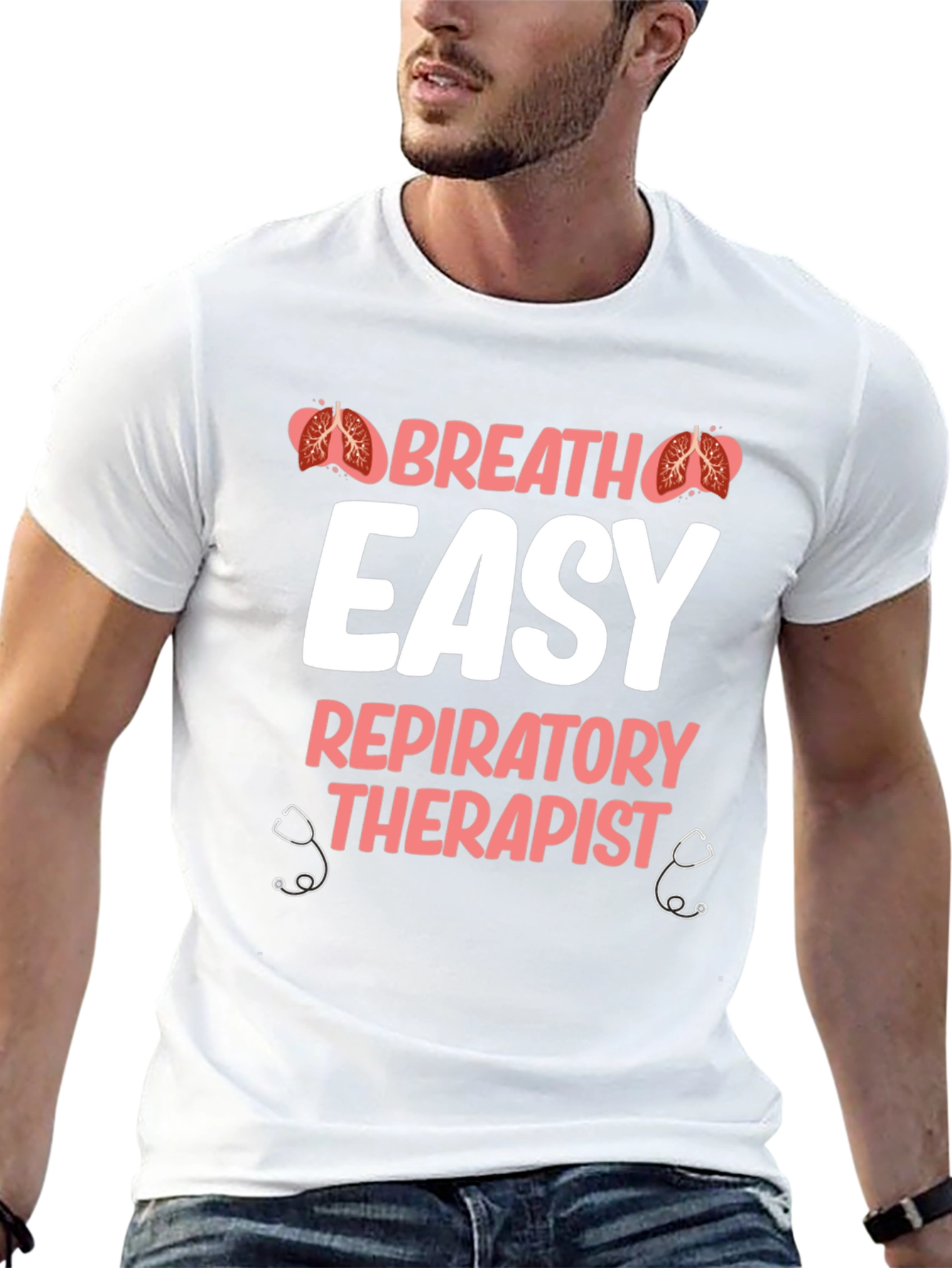 Respiratory Therapist T-Shirt - Breath Easy Tee
