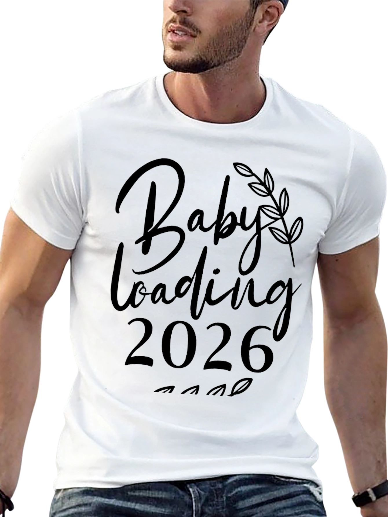 Baby Loading 2026 - Expecting Dad T-Shirt