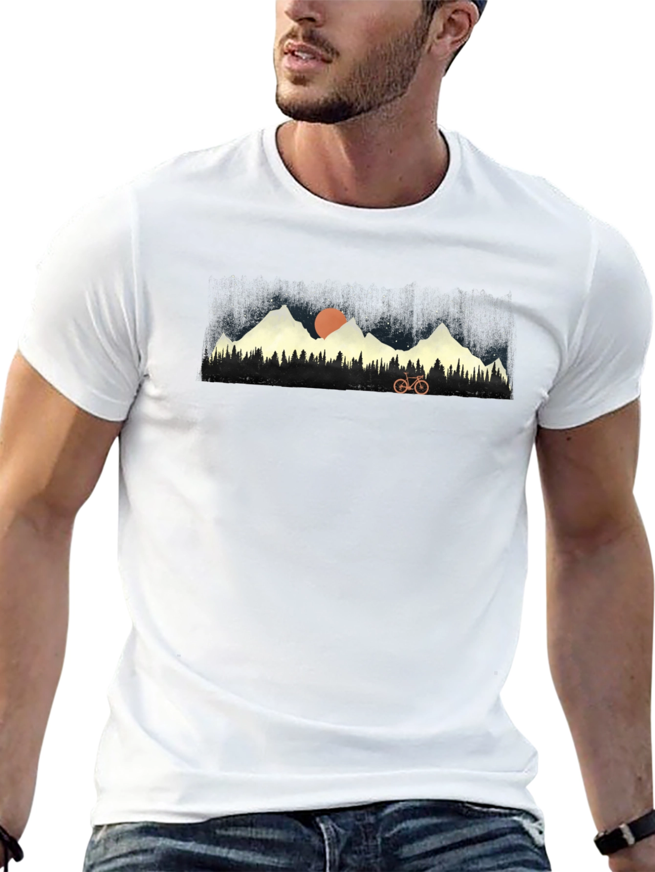 Mountain Bike Graphic Tee - Outdoor Adventure