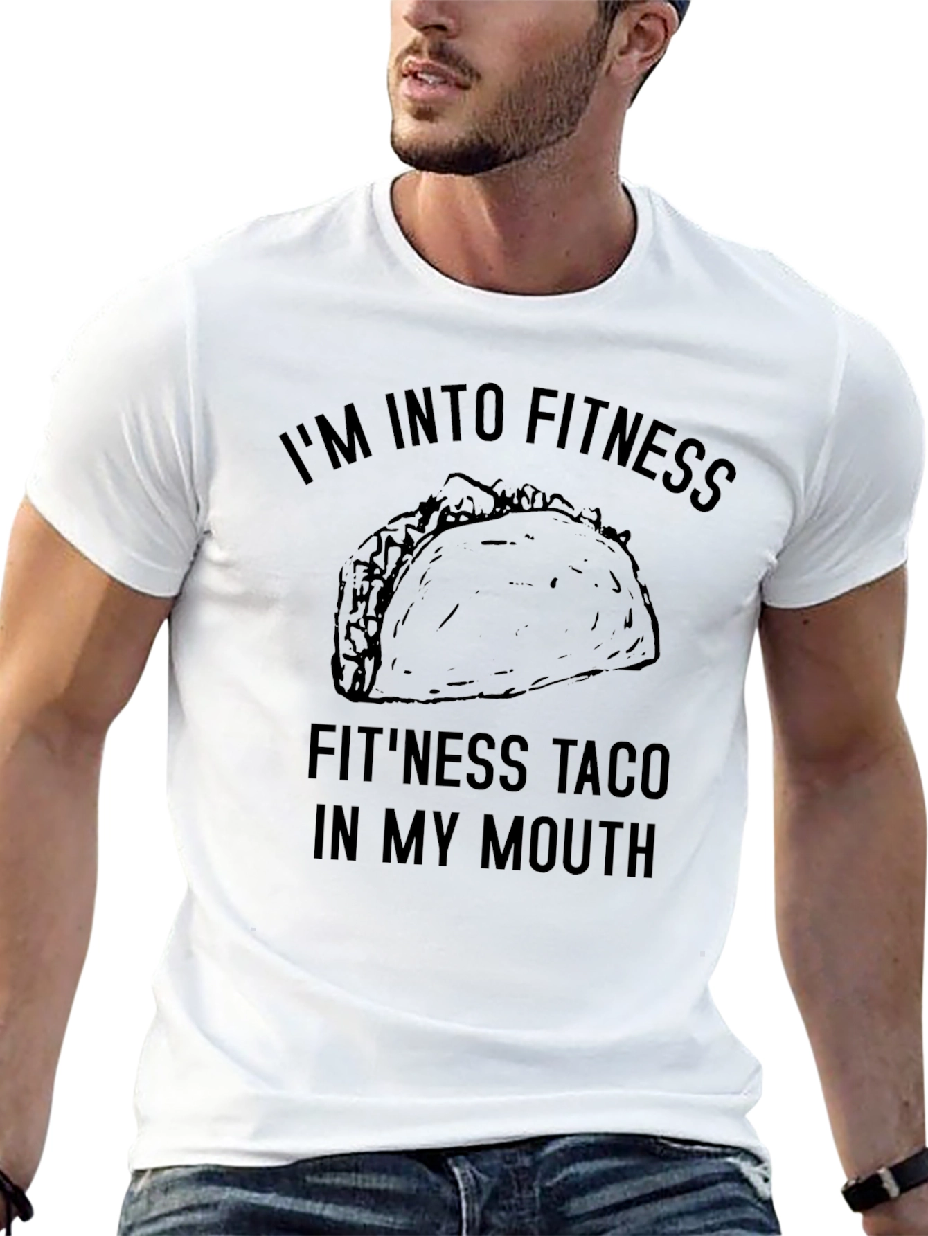 Fitness Taco Black T-Shirt