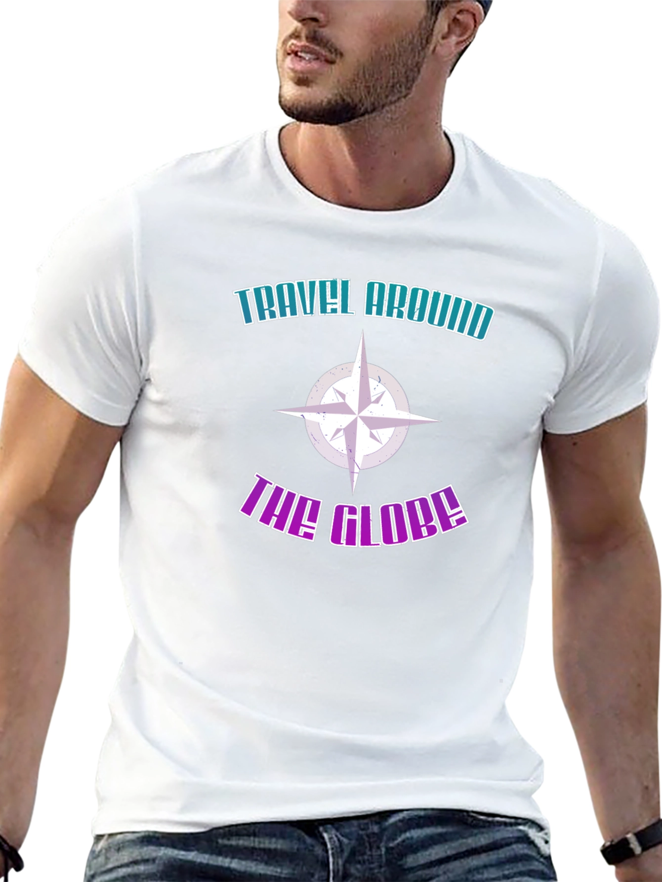 Travel Around the Globe Graphic Tee