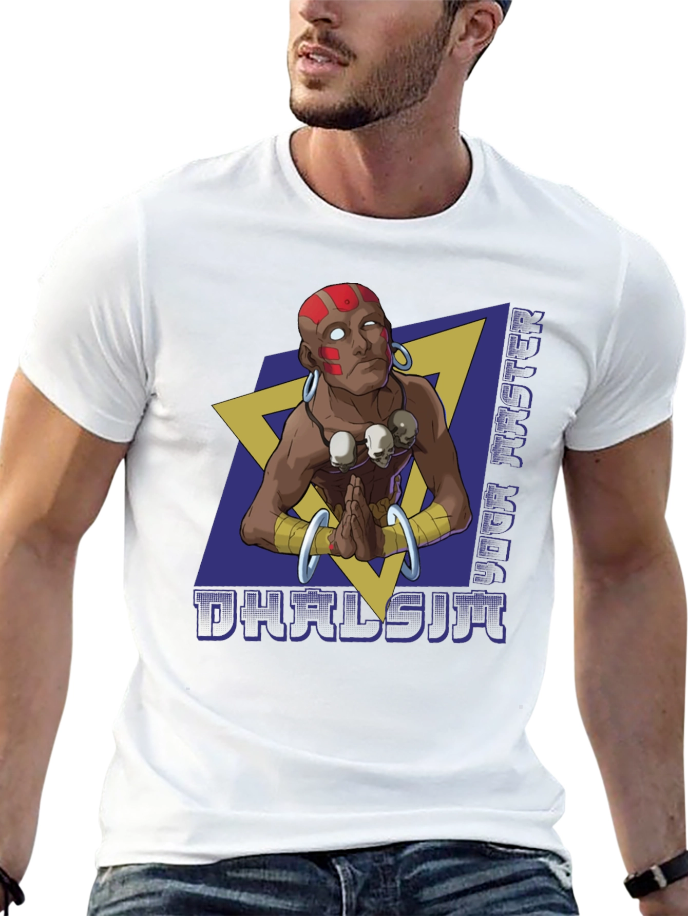 Dhalsim Yoga Master Graphic T-Shirt