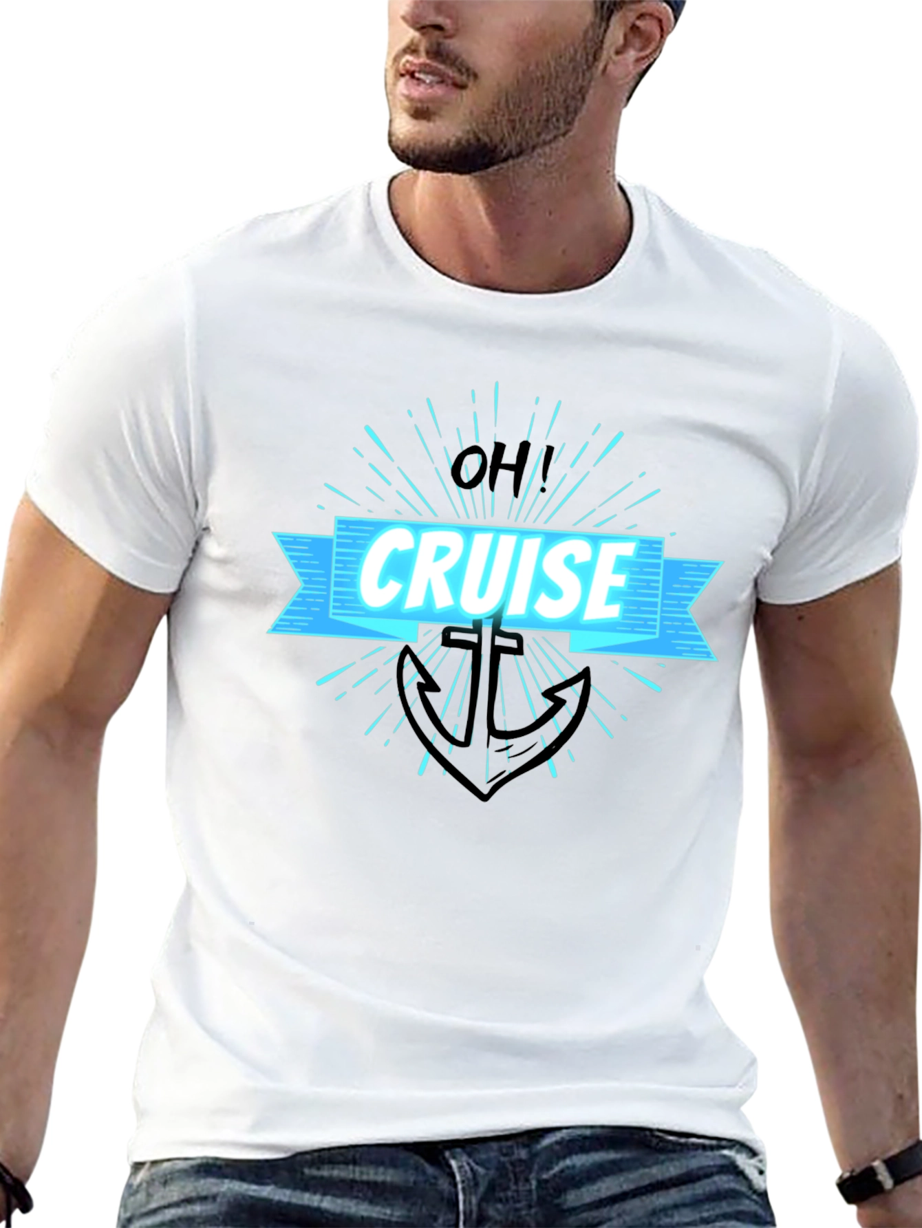 Cruise T-Shirt - Anchor Graphic Tee