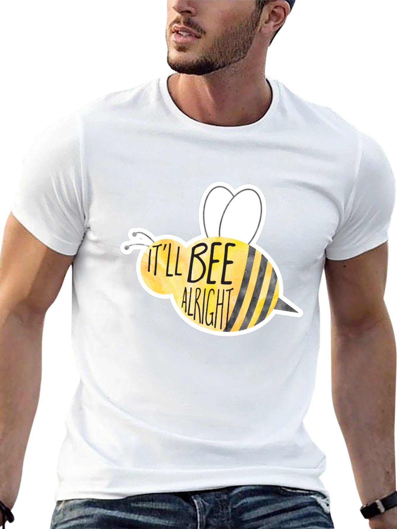 Itll BEE Alright T-Shirt - Motivational Bee Graphic Tee