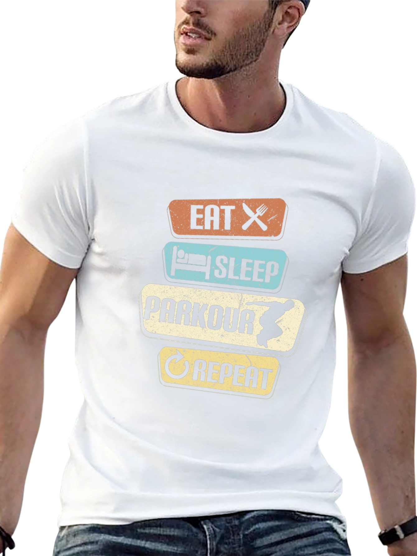 Eat Sleep Parkour Repeat T-Shirt
