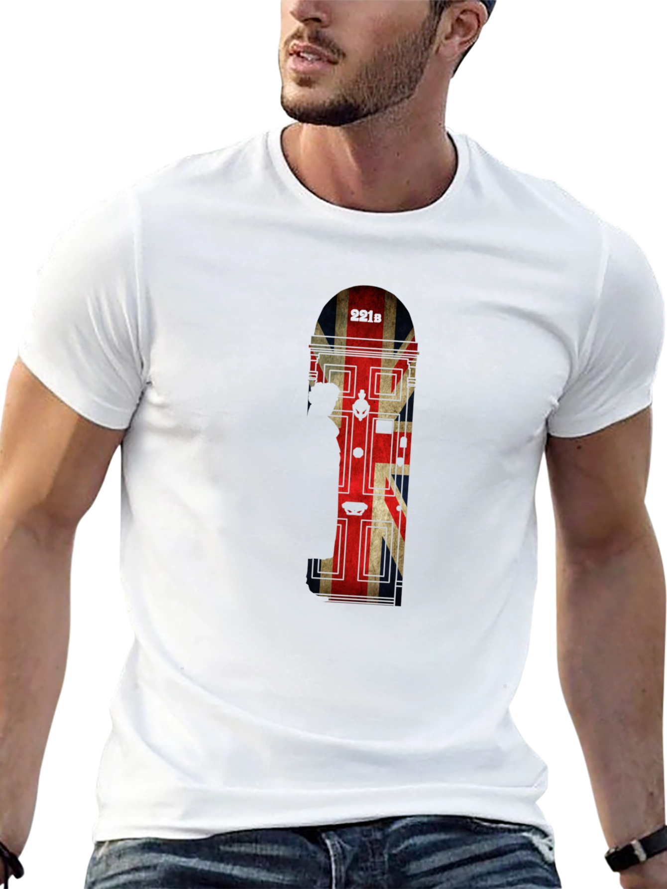 British Doorway Union Jack Graphic Tee
