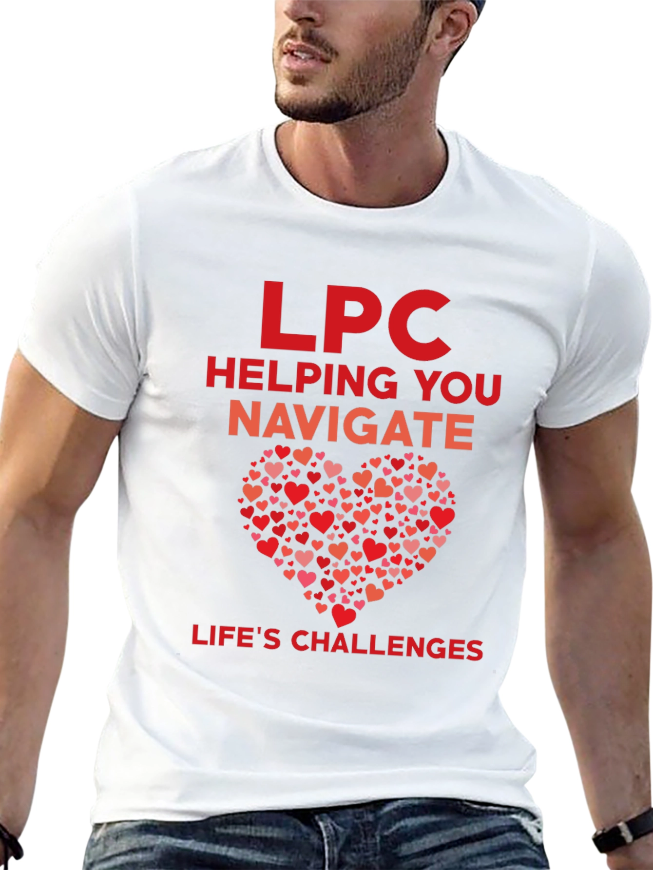 LPC Helping You Navigate Lifes Challenges Graphic Tee