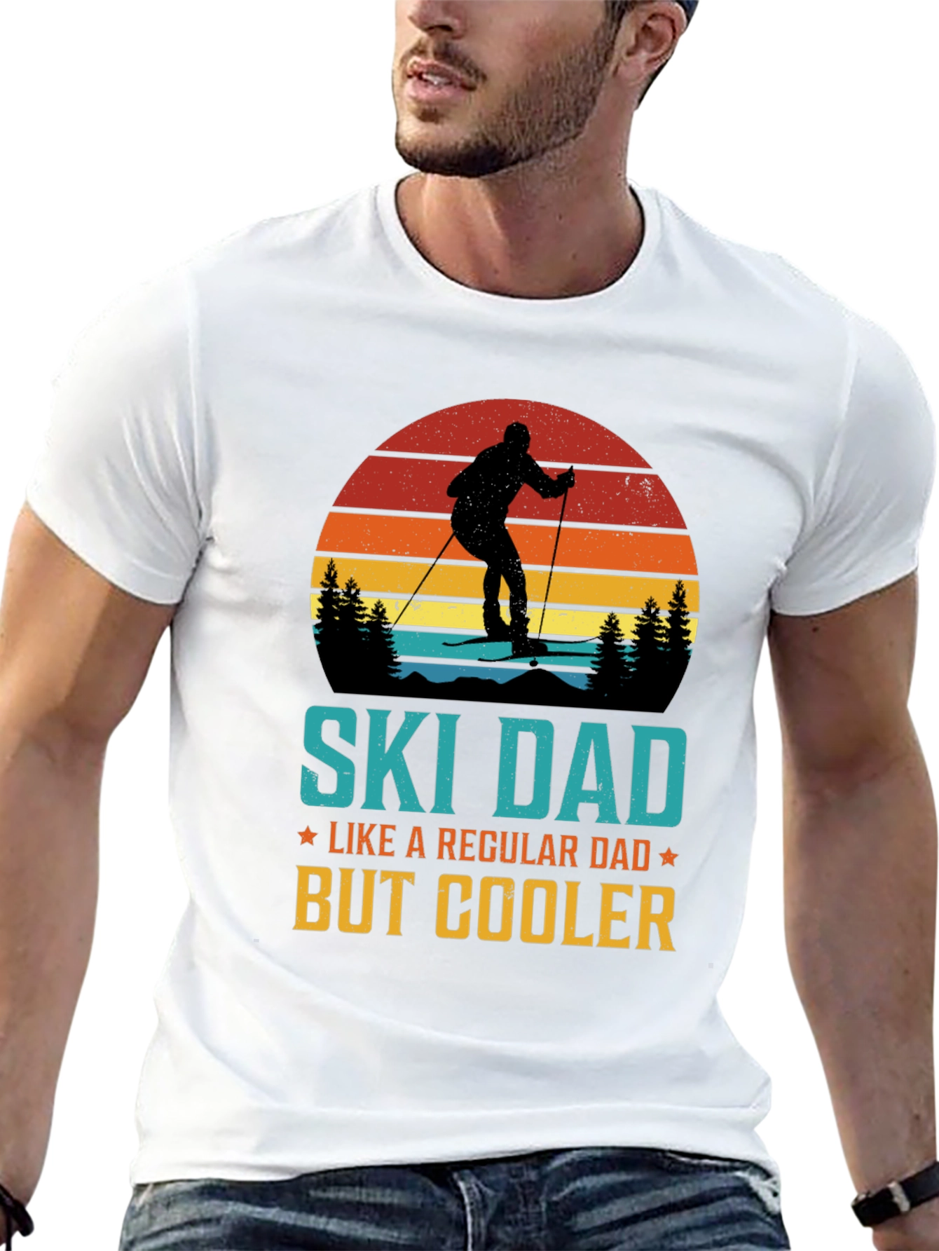 Ski Dad T-Shirt: Regular Dad But Cooler!