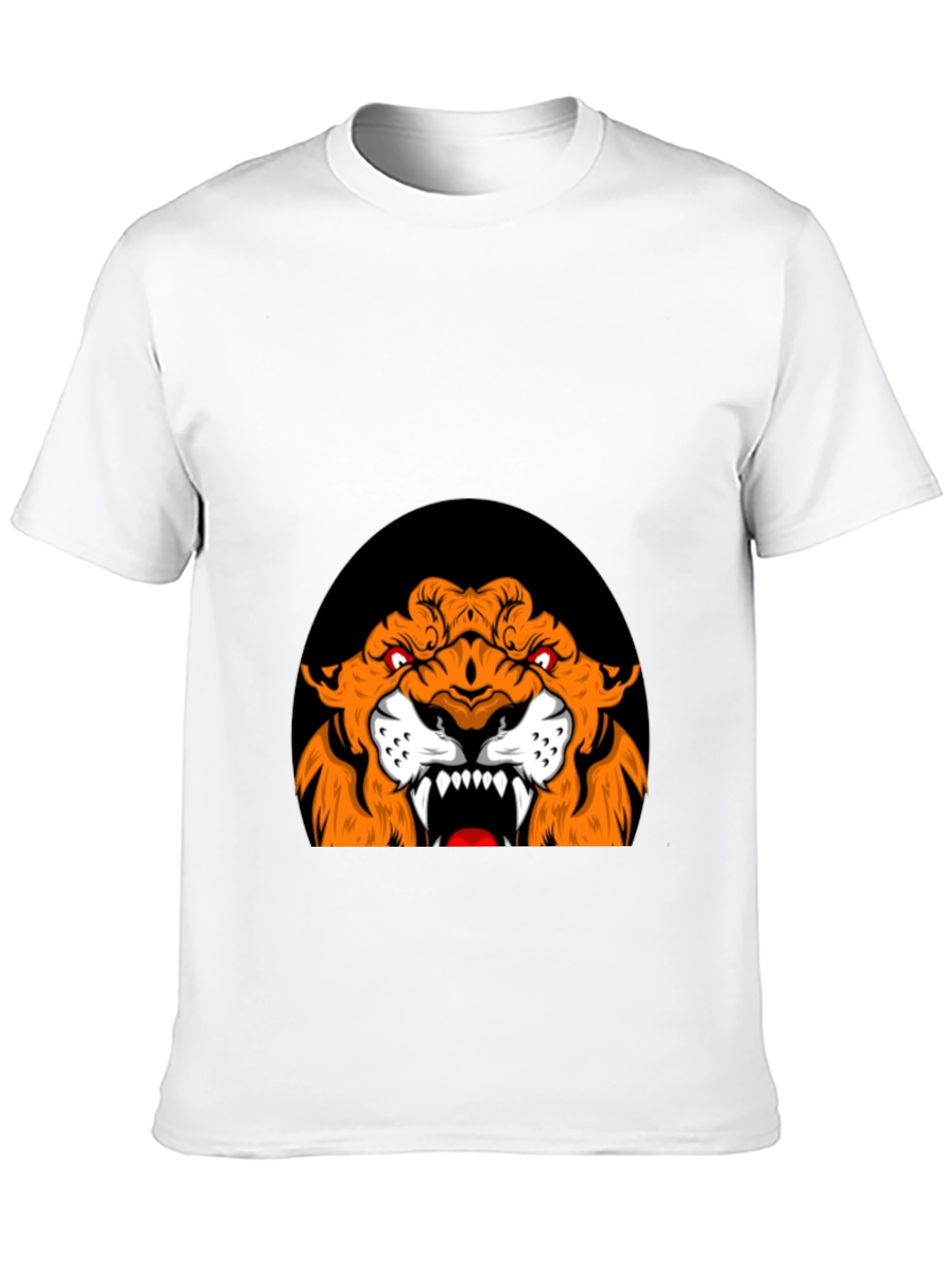 Roaring Tiger Graphic Tee - Black