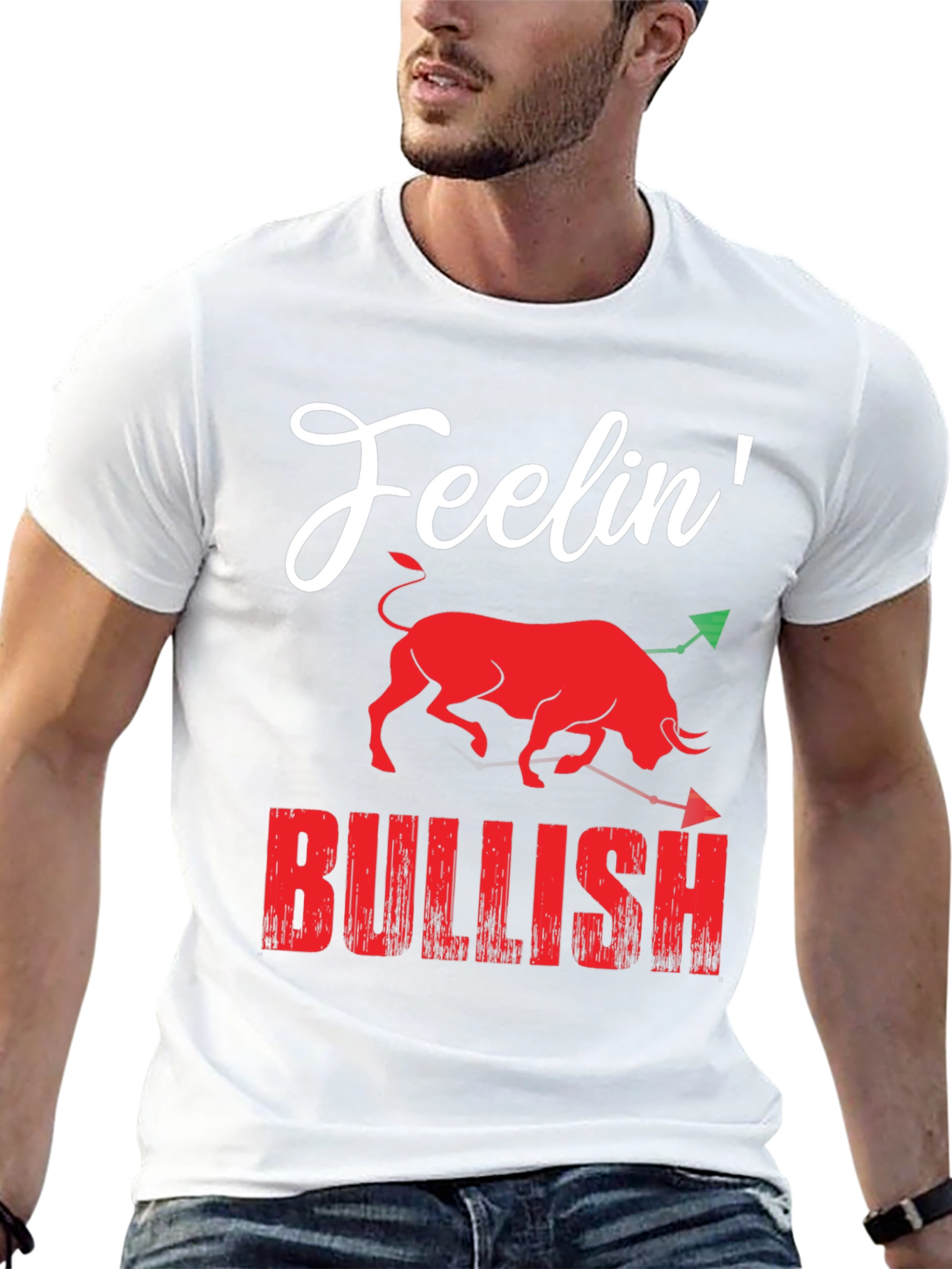 Feelin Bullish Graphic T-Shirt