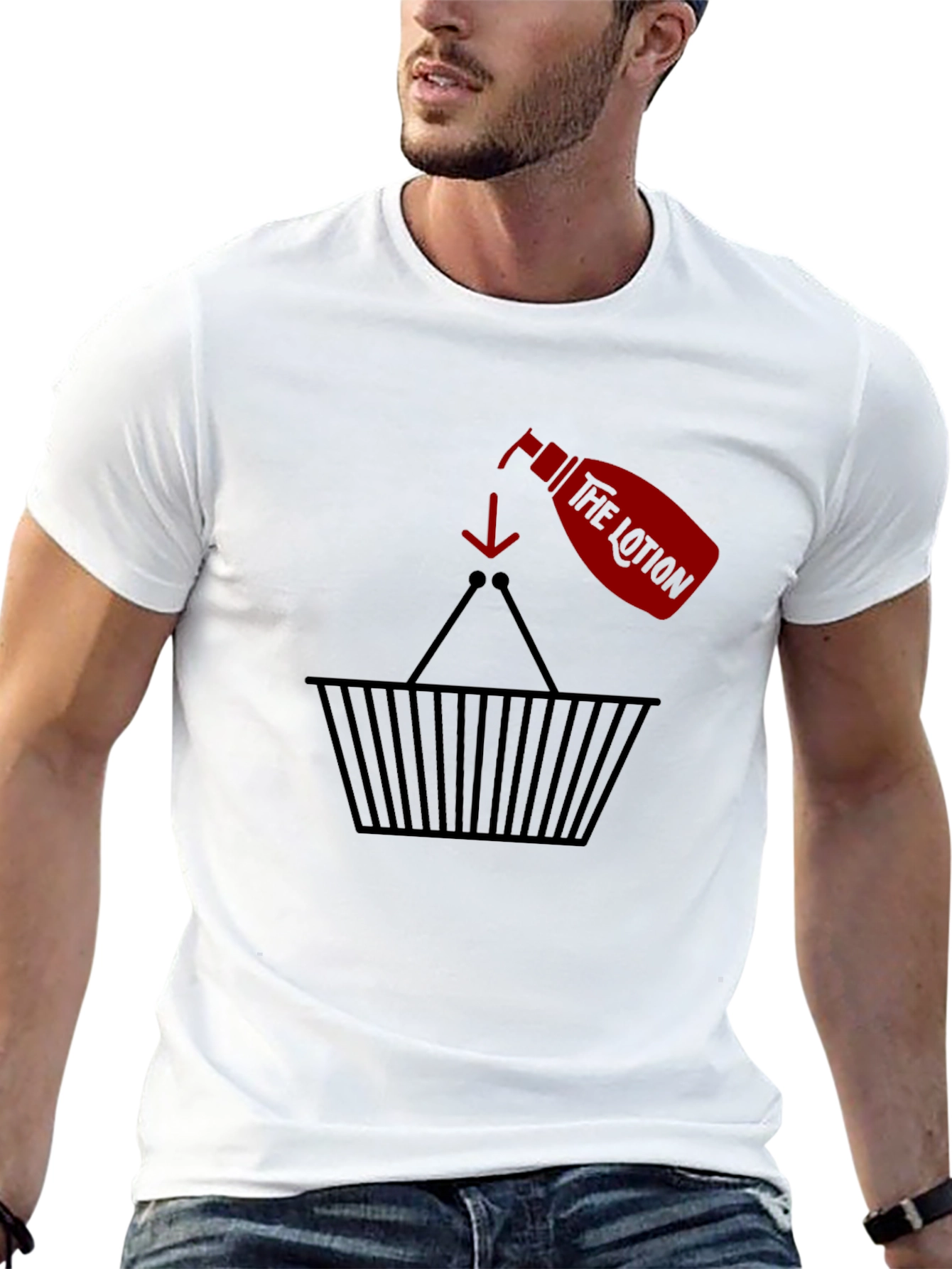 The Lotion Basket T-Shirt - Funny Graphic Tee