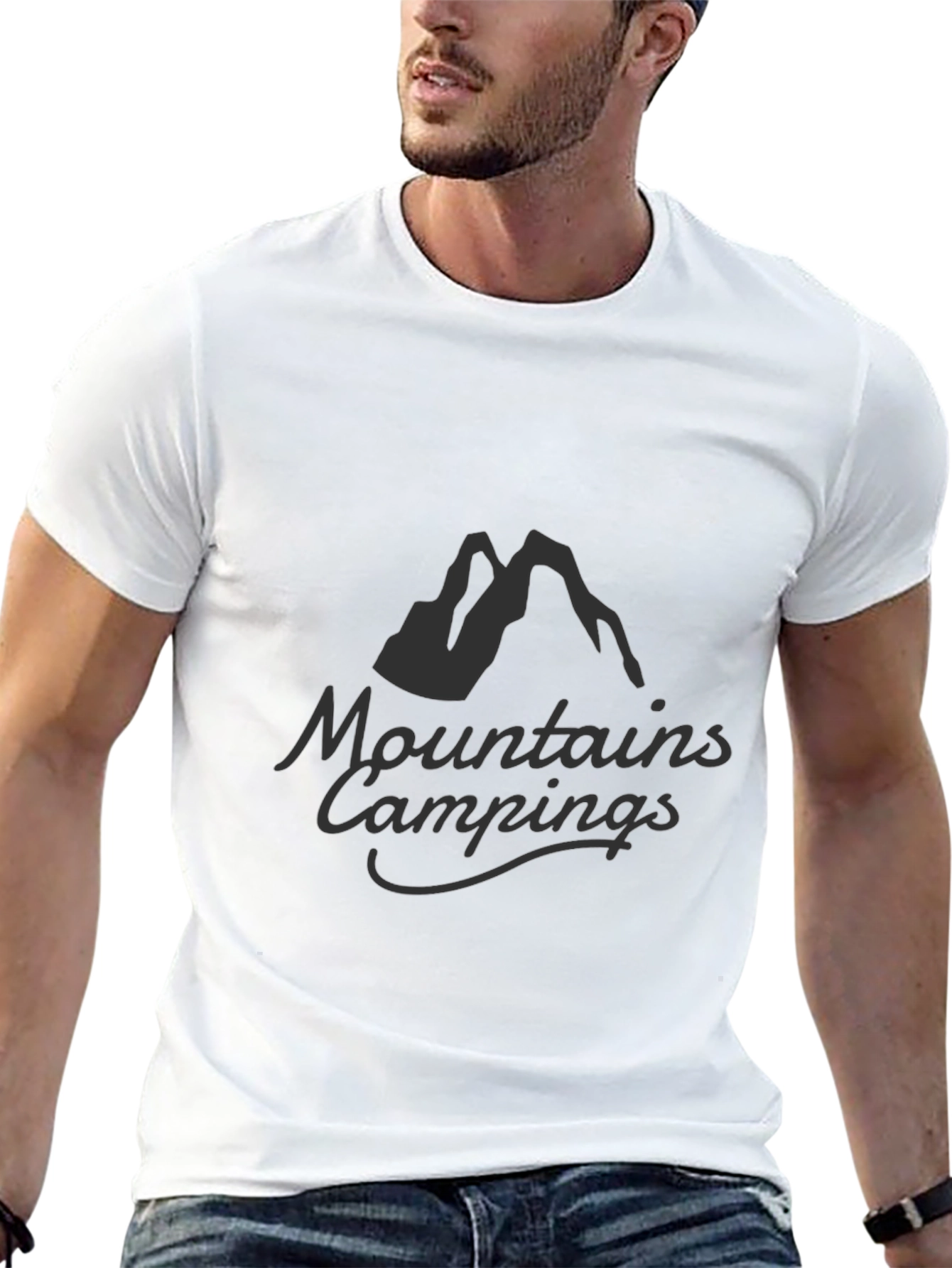 Mountains Camping T-Shirt