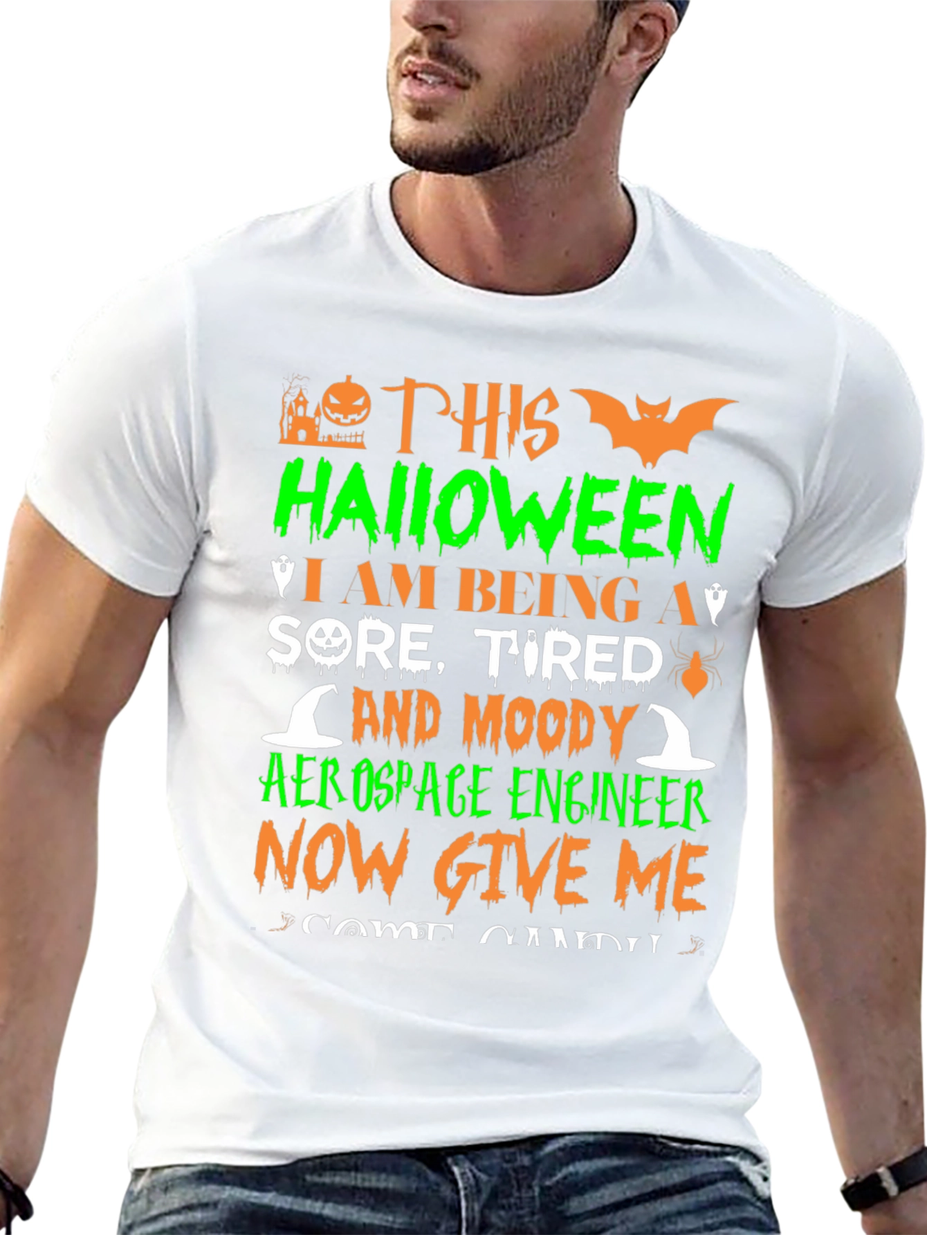 Halloween Aerospace Engineer T-Shirt