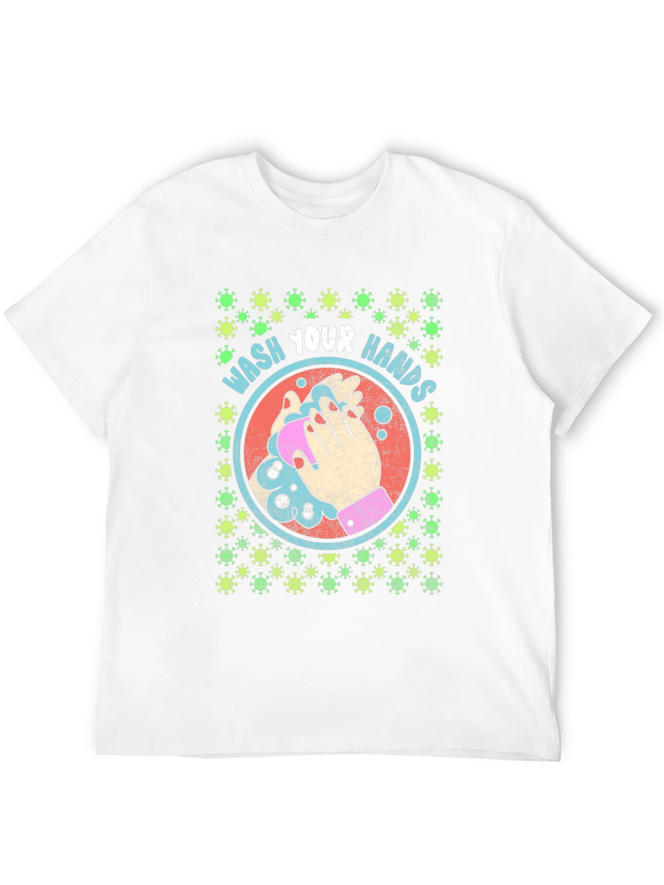 Wash Your Hands Novelty Graphic Tee