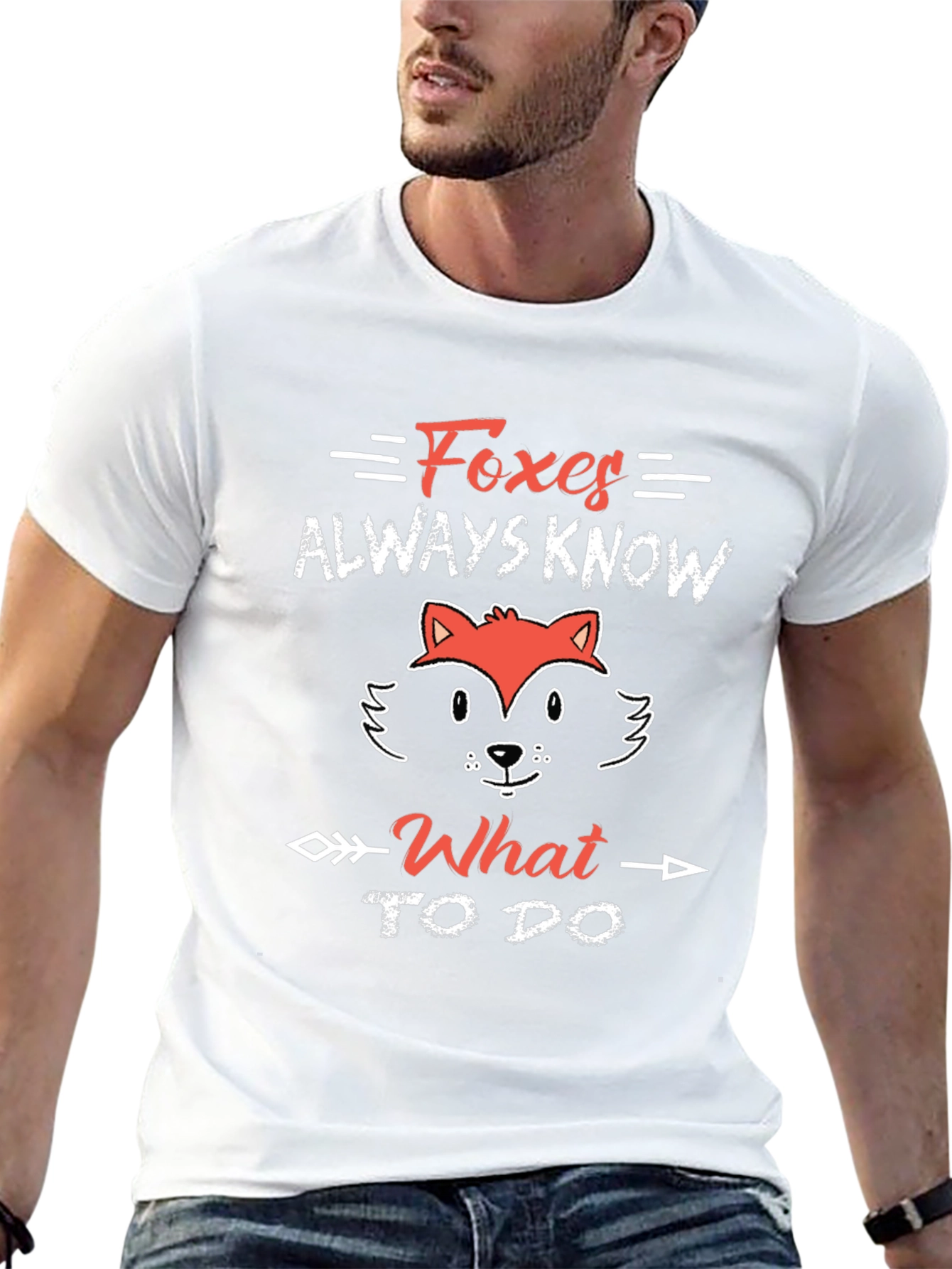 Foxes Always Know T-Shirt - Cute Animal Graphic Tee