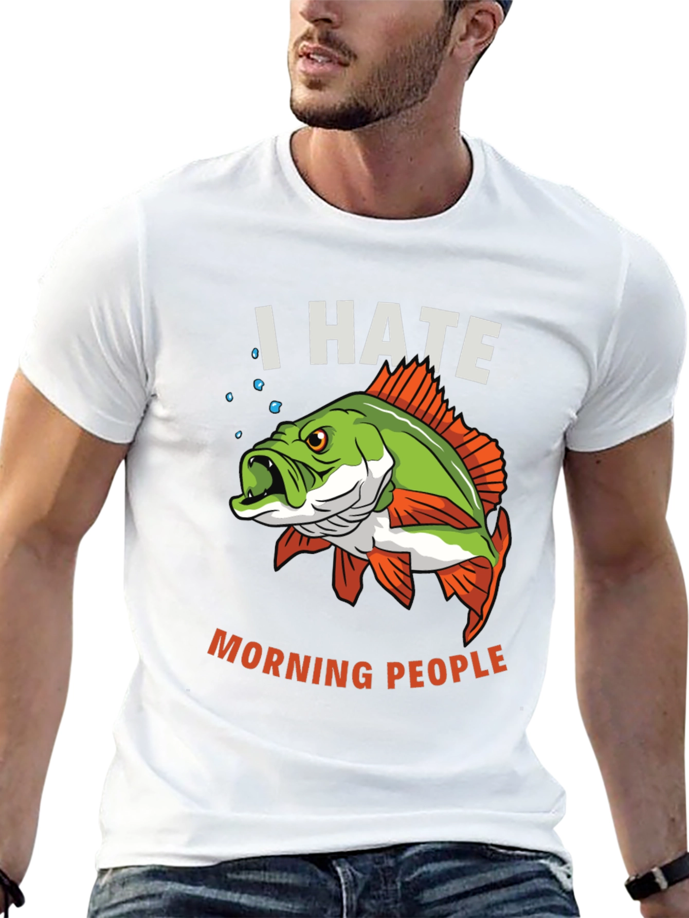 I Hate Morning People Graphic Tee