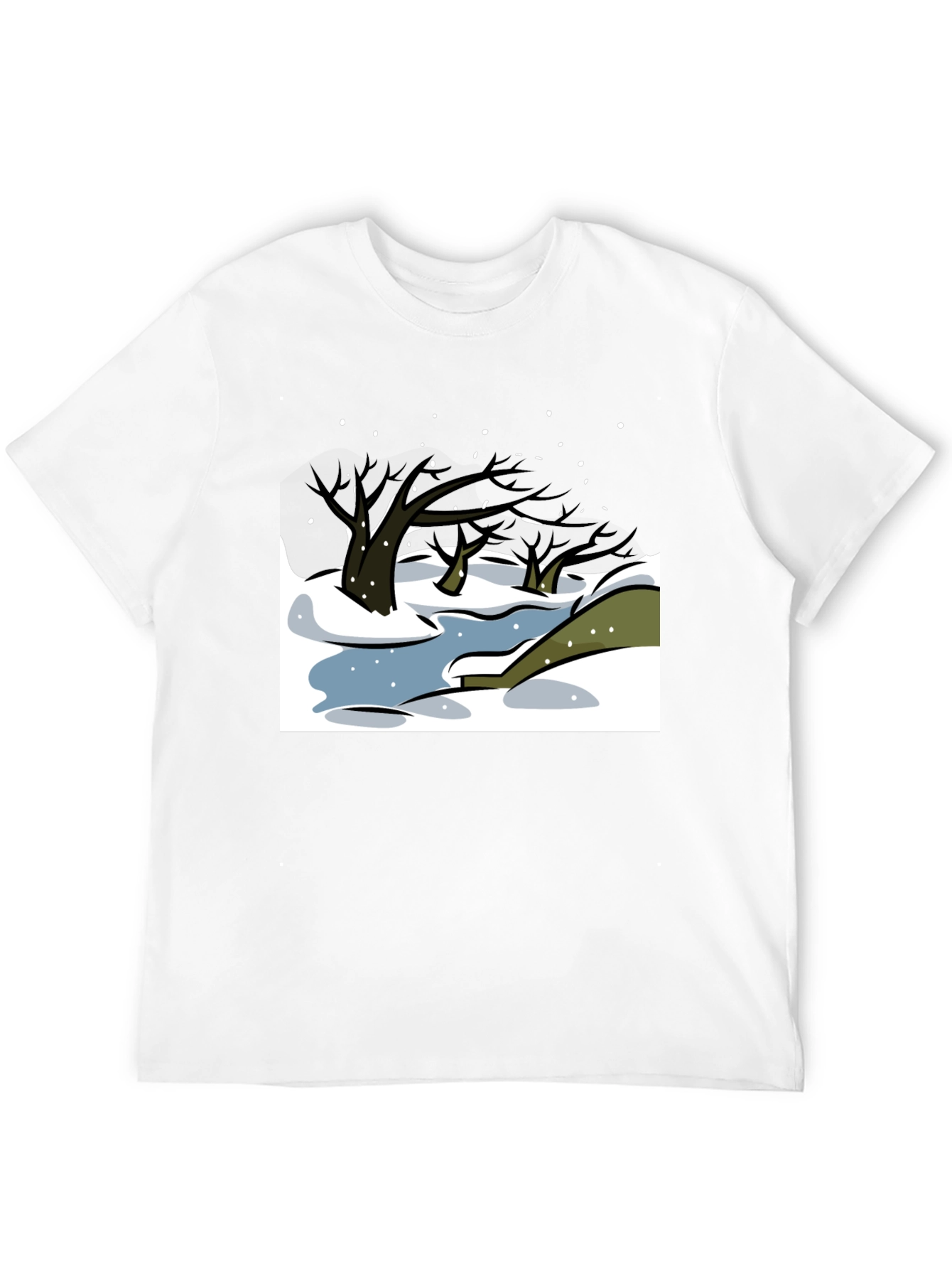 Winter Landscape Graphic Tee