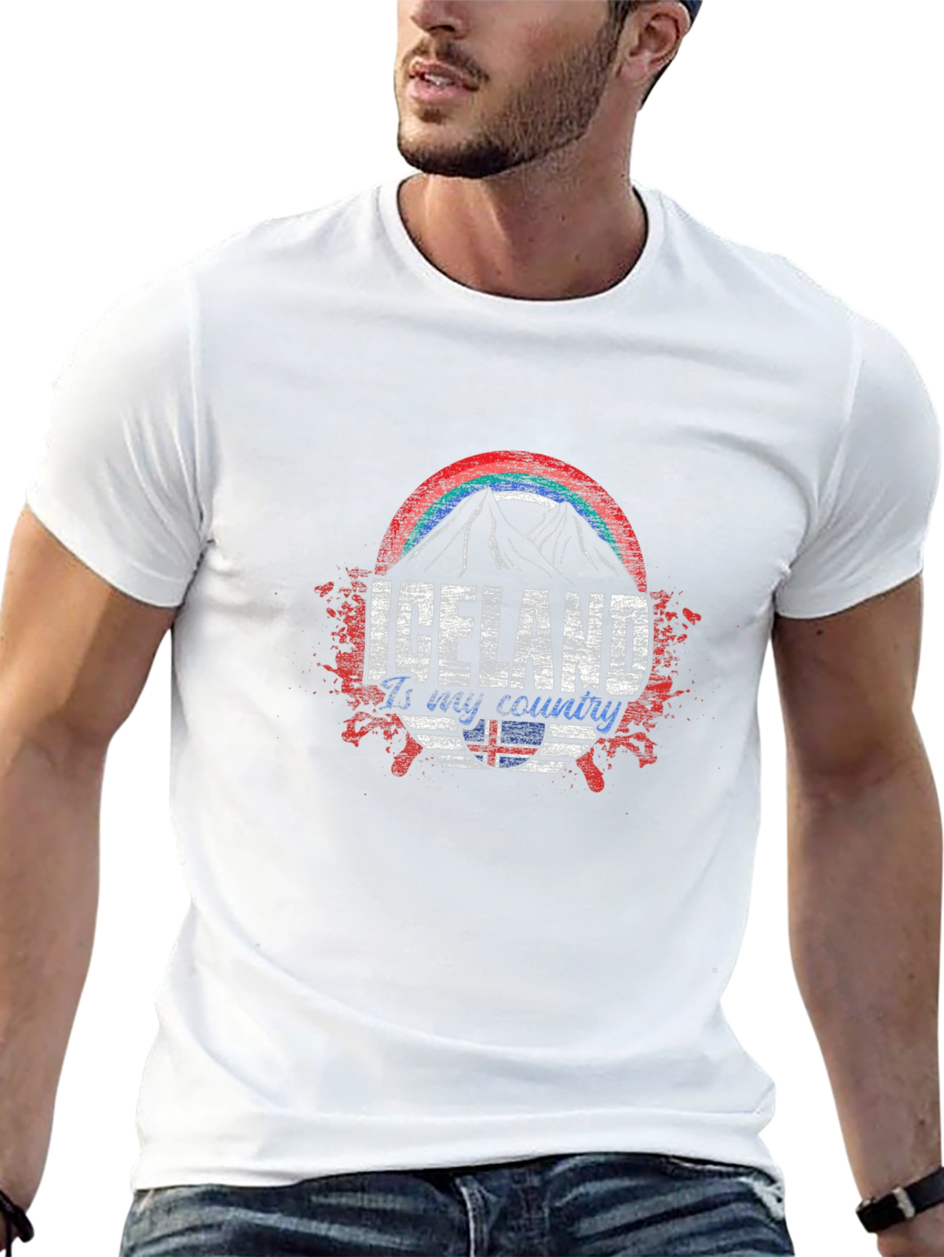 Iceland Pride Tee - Country Flag Graphic T-Shirt