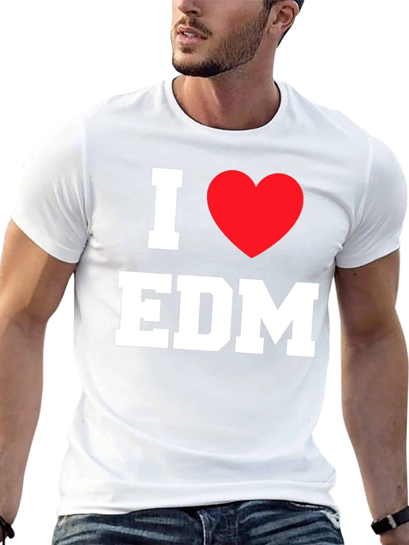 I Heart EDM Black T-Shirt